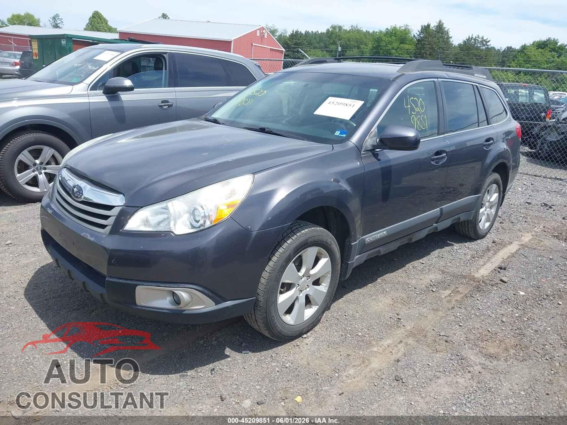 SUBARU OUTBACK 2012 - 4S4BRCAC2C3248581