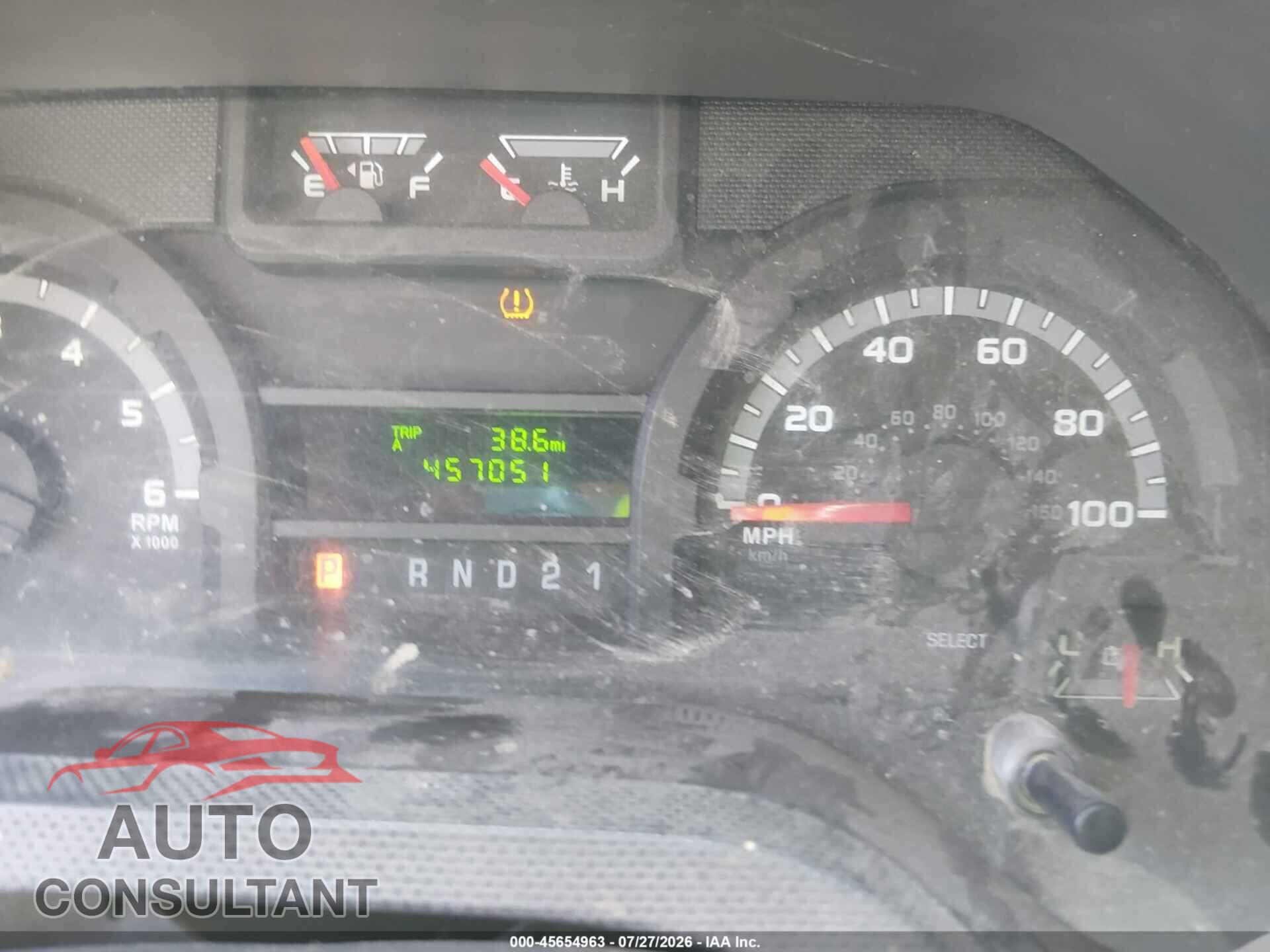 FORD E-250 2013 - 1FTNE2EW5DDA92009