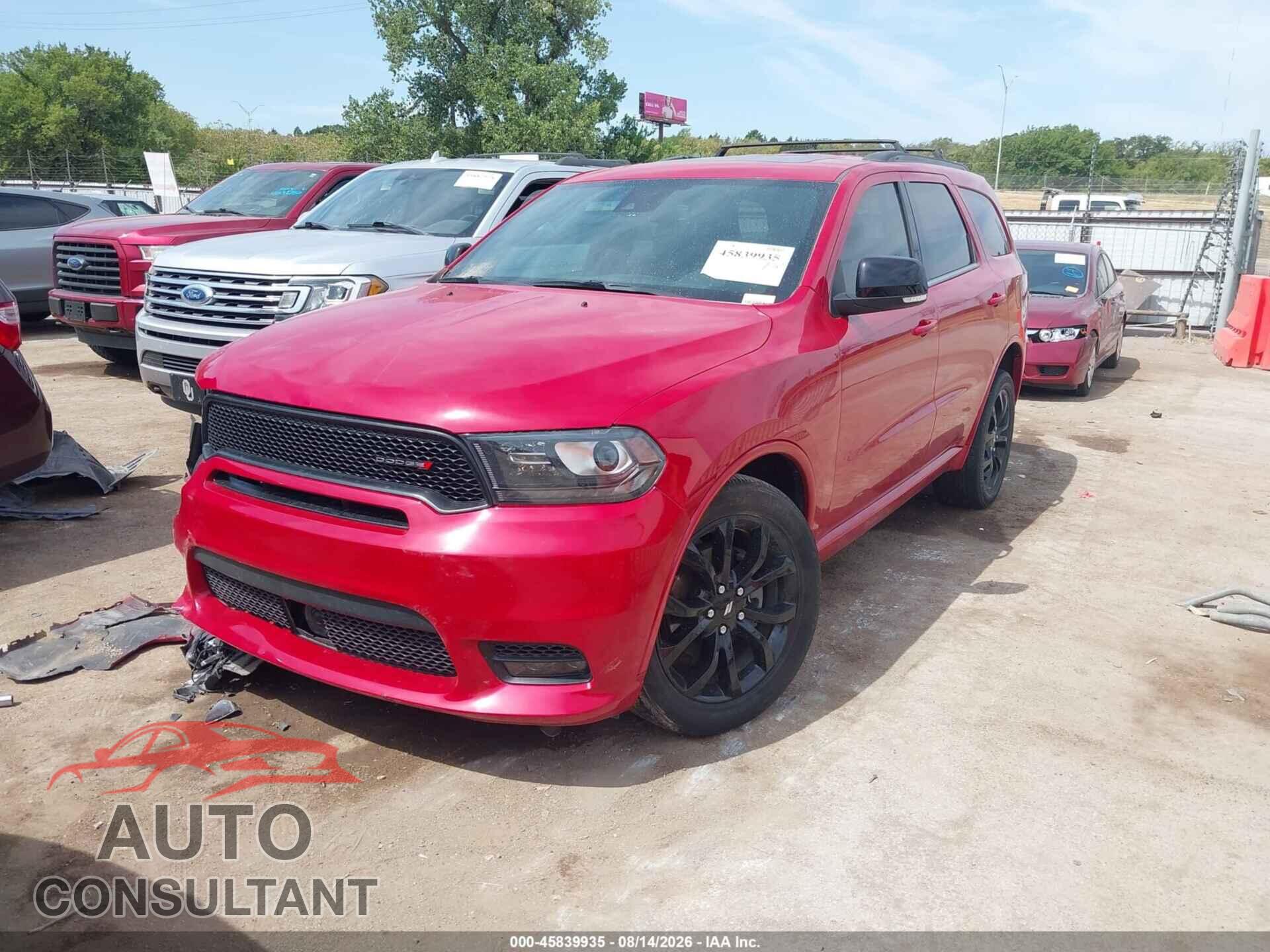 DODGE DURANGO 2020 - 1C4RDJDG3LC184314