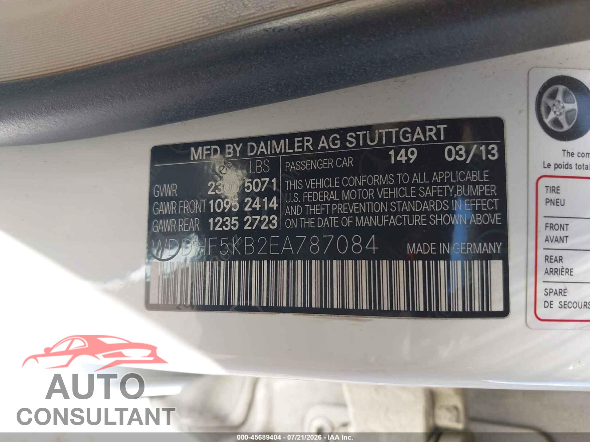 MERCEDES-BENZ E 350 2014 - WDDHF5KB2EA787084
