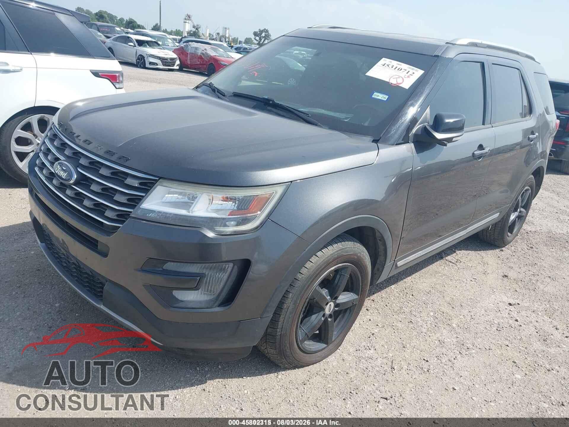 FORD EXPLORER 2017 - 1FM5K7D84HGD53414