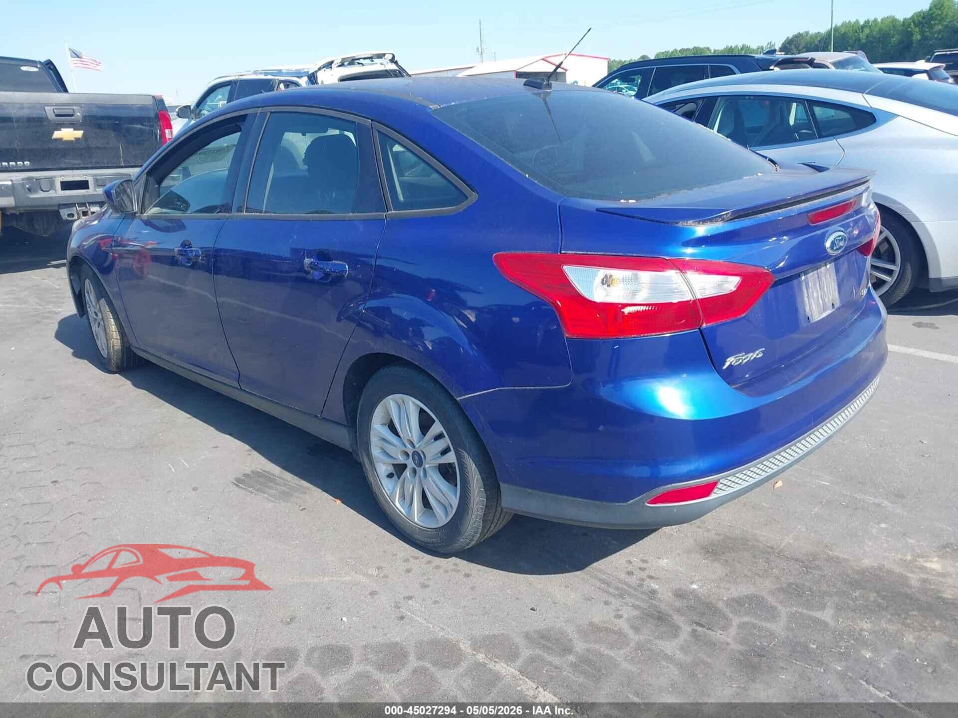 FORD FOCUS 2012 - 1FAHP3F21CL232382