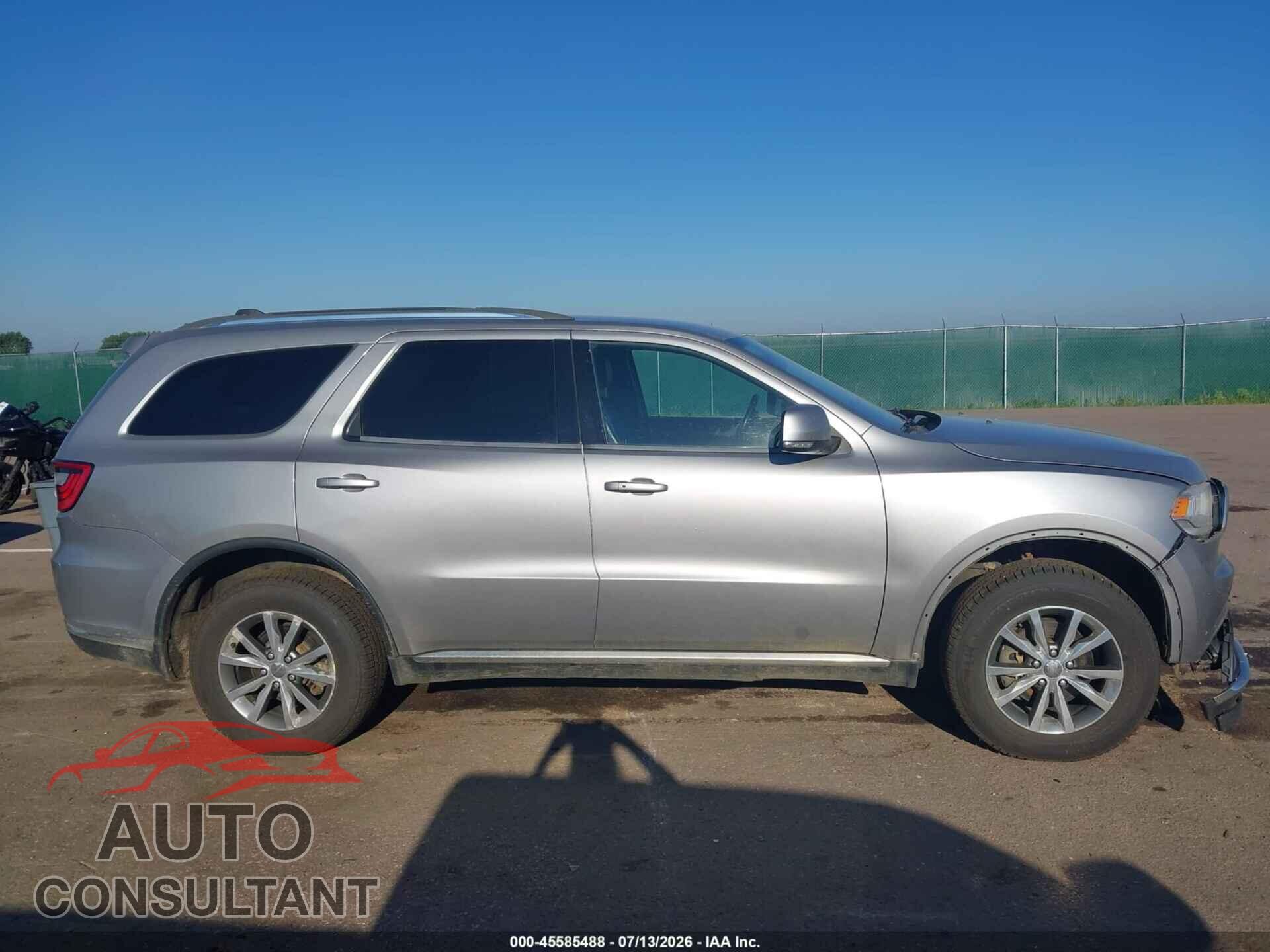 DODGE DURANGO 2014 - 1C4RDJDG2EC481724