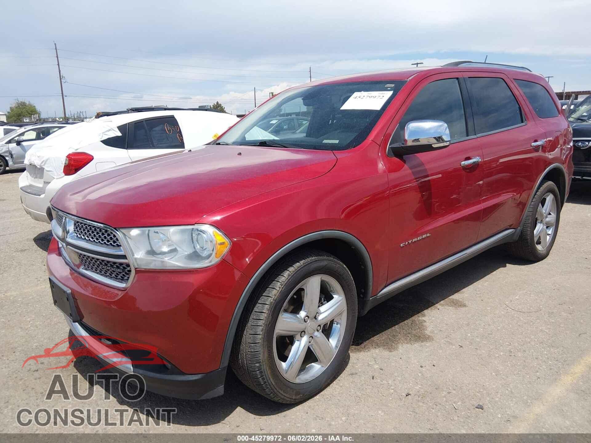 DODGE DURANGO 2011 - 1D4SE5GT7BC695752