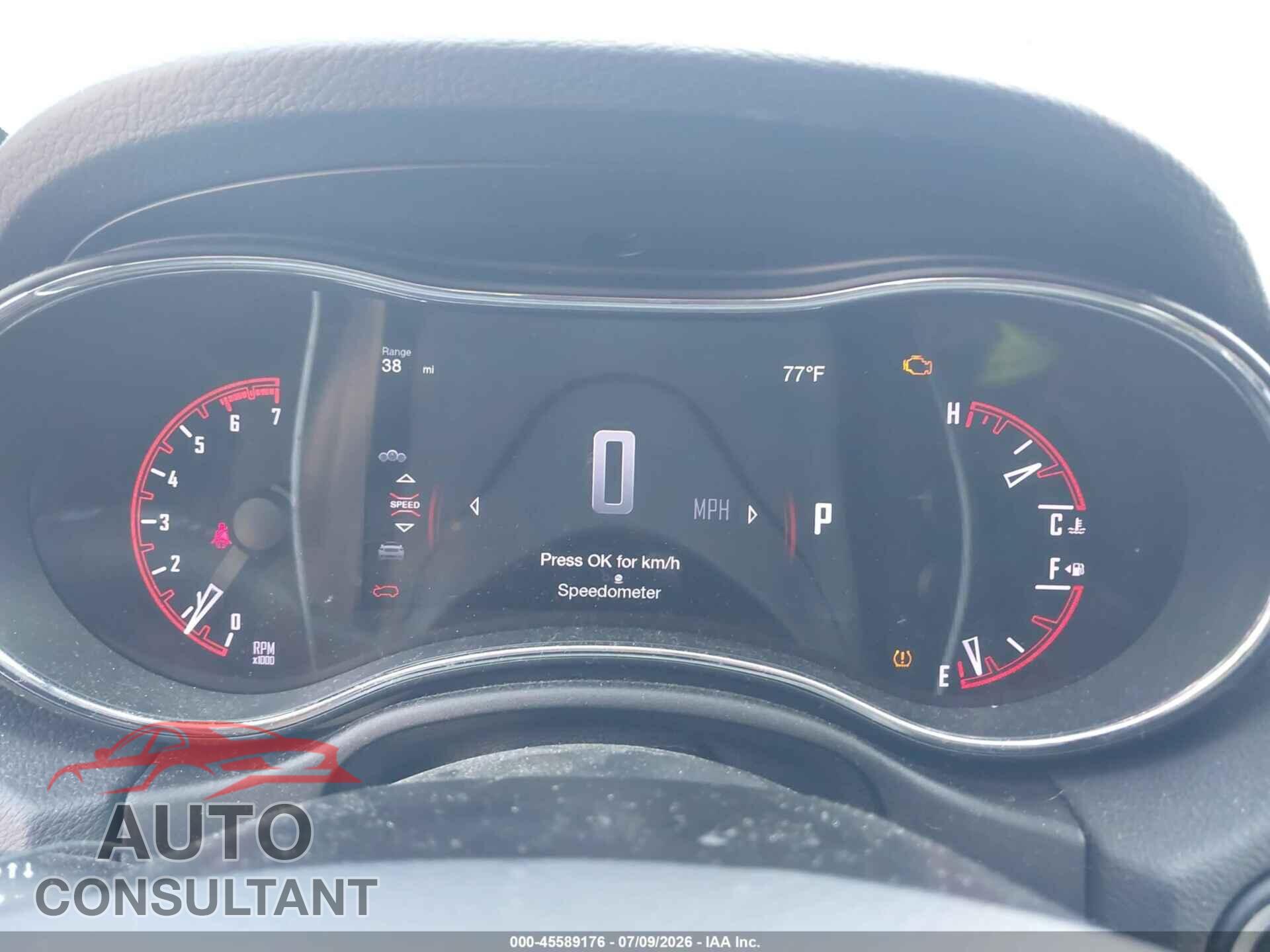 DODGE DURANGO 2017 - 1C4SDJCT3HC830264