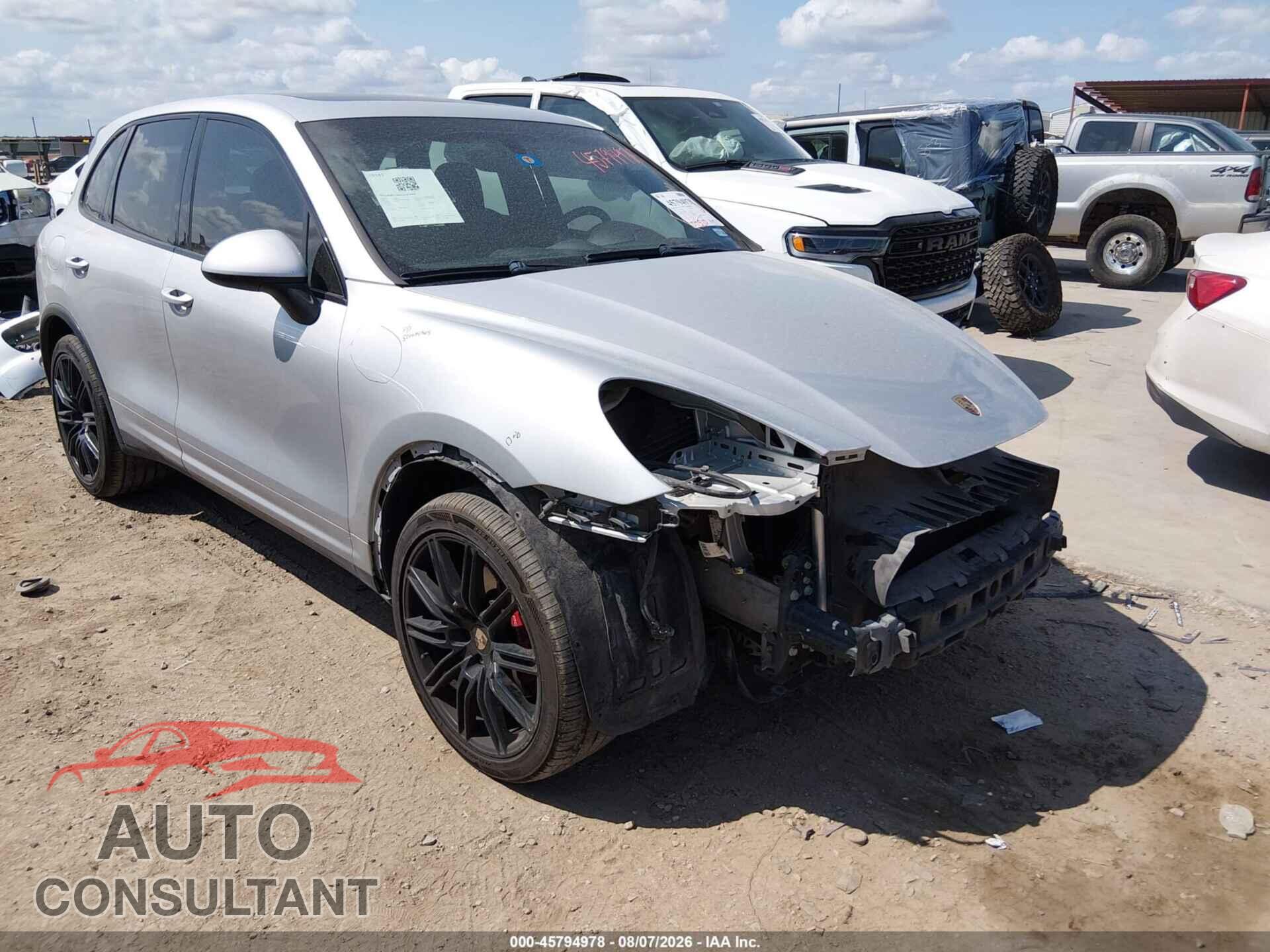 PORSCHE CAYENNE 2012 - WP1AB2A27CLA45819
