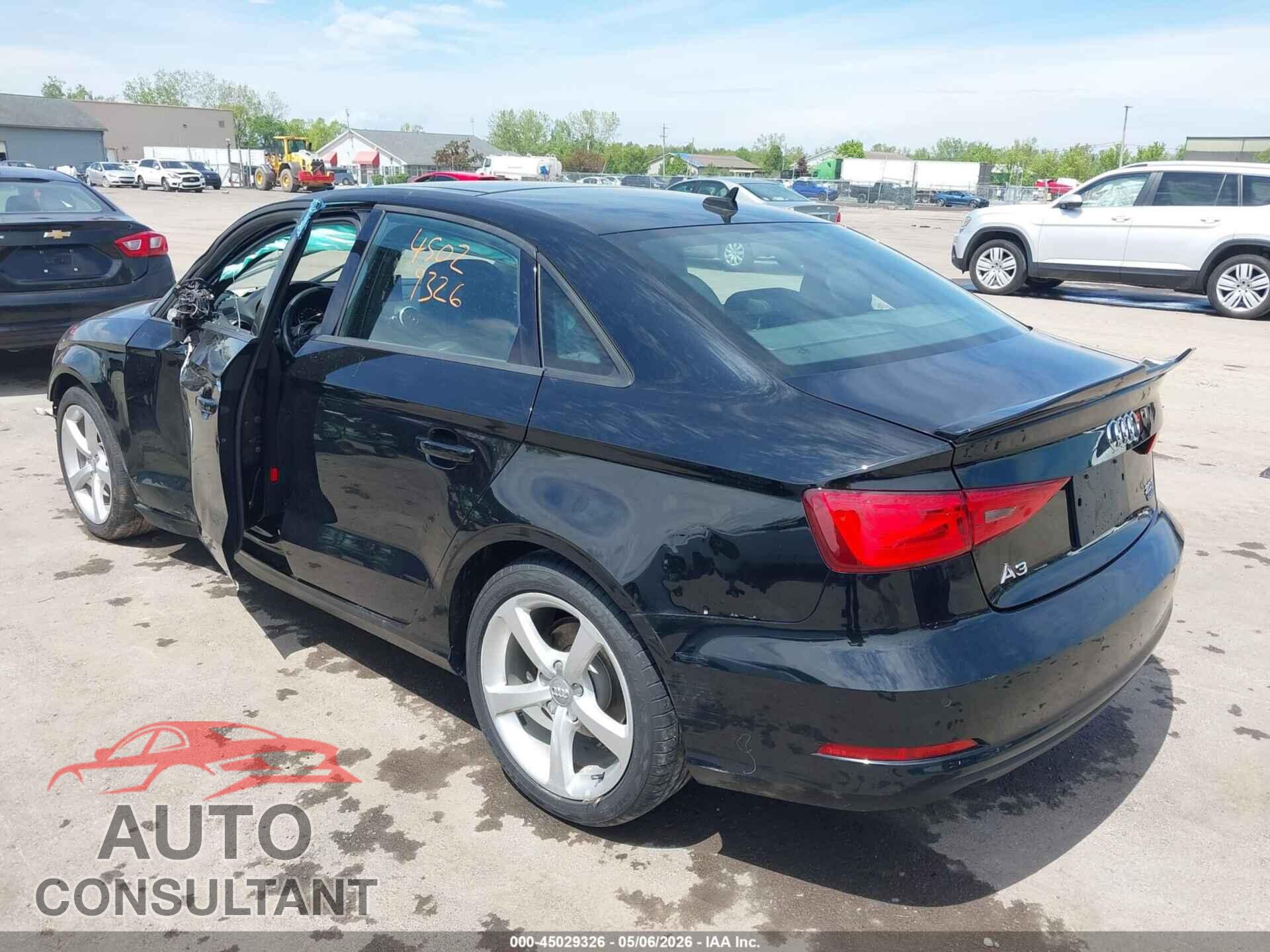AUDI A3 2016 - WAUB8GFFXG1029500