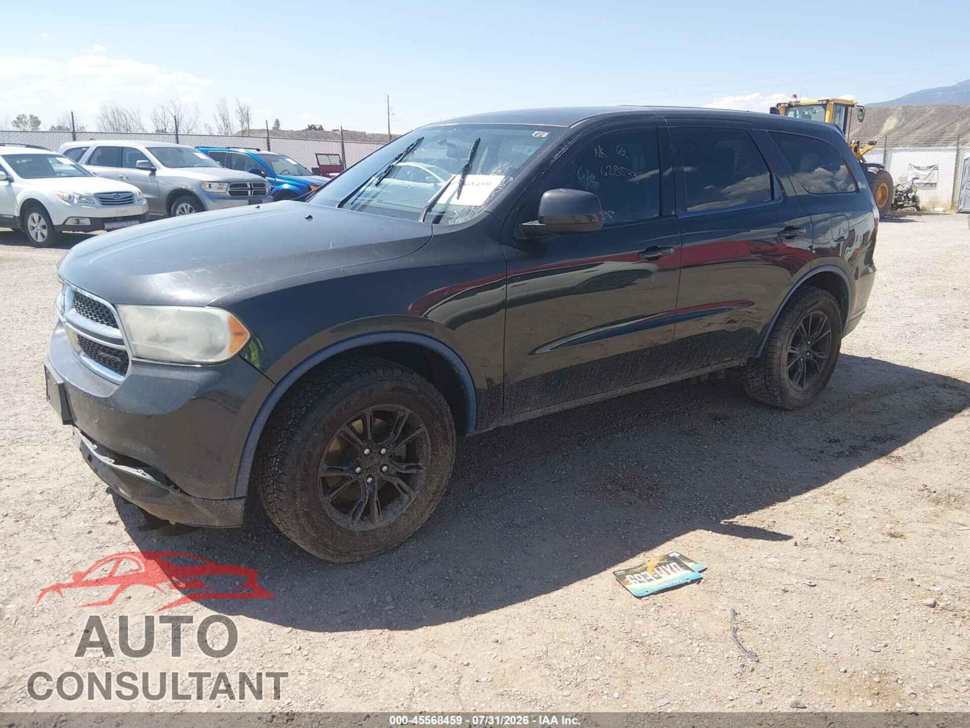 DODGE DURANGO 2011 - 1D4RE2GG5BC628535
