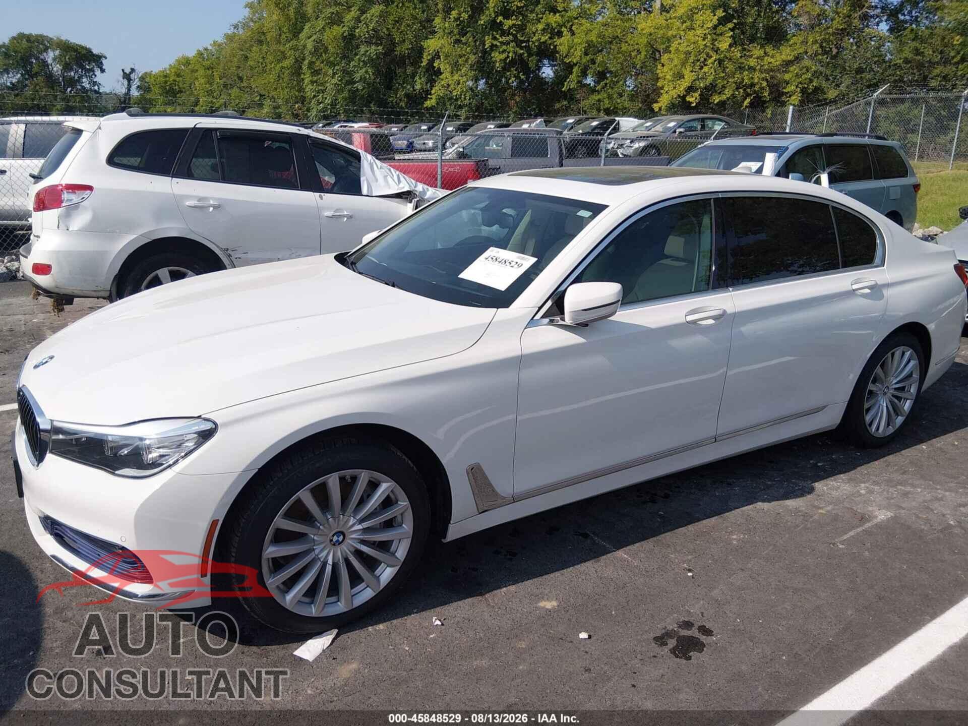 BMW 740I 2016 - WBA7E2C59GG547351