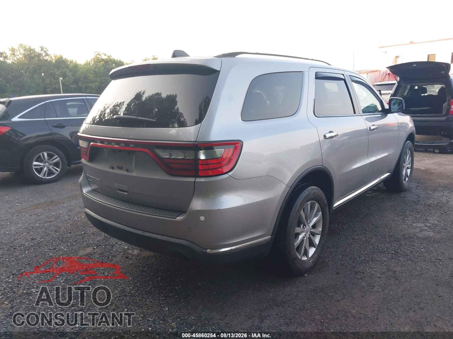 DODGE DURANGO 2017 - 1C4RDJAG1HC785510