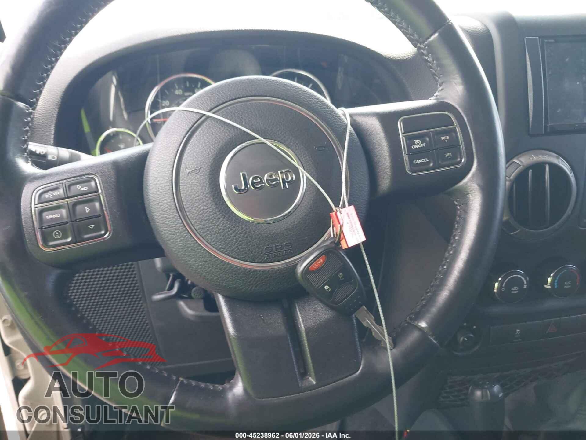 JEEP WRANGLER 2016 - 1C4AJWAG7GL211527
