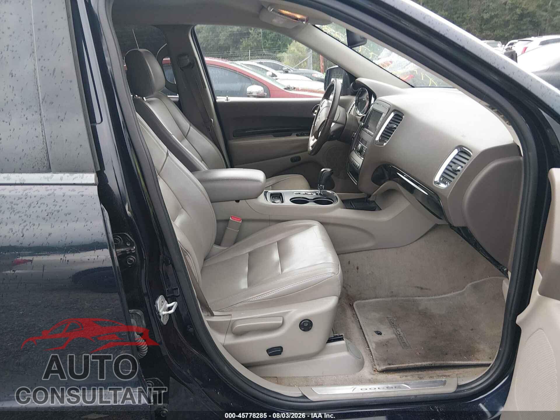 DODGE DURANGO 2011 - 1D4SD4GT3BC696880
