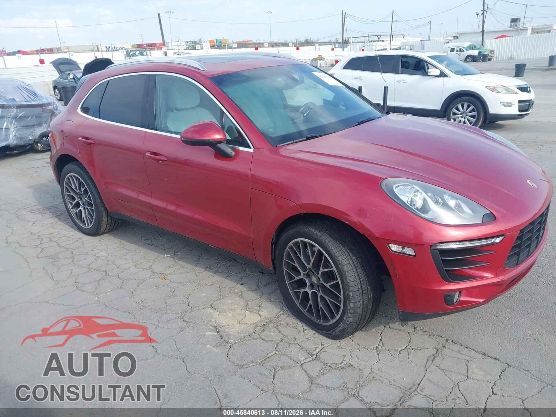PORSCHE MACAN 2016 - WP1AB2A52GLB43981