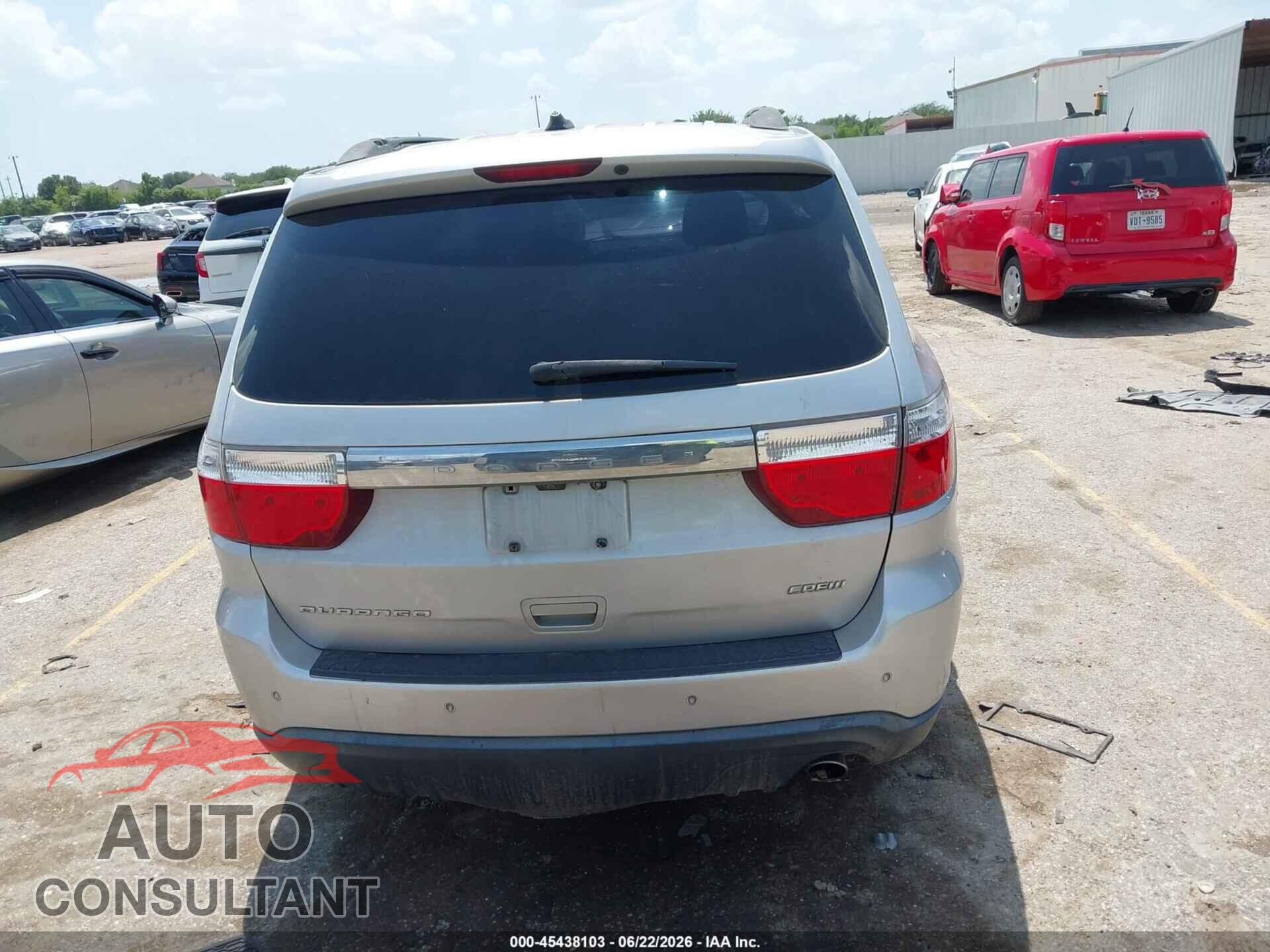 DODGE DURANGO 2013 - 1C4RDHDG0DC632616