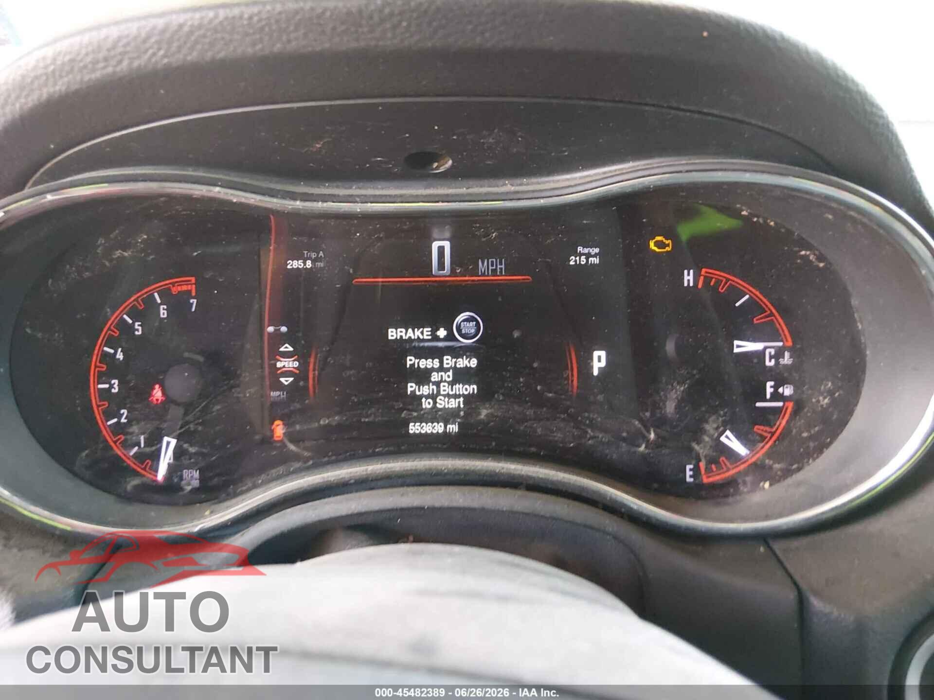 DODGE DURANGO 2014 - 1C4RDJDG3EC286828