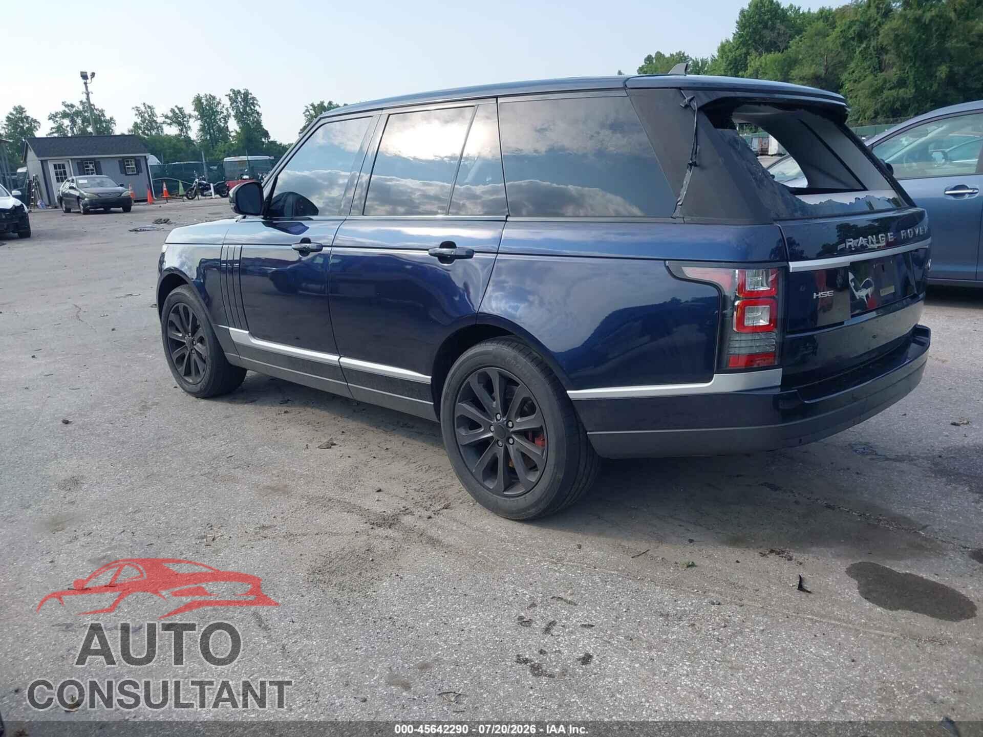 LAND ROVER RANGE ROVER 2016 - SALGS2PF0GA293636