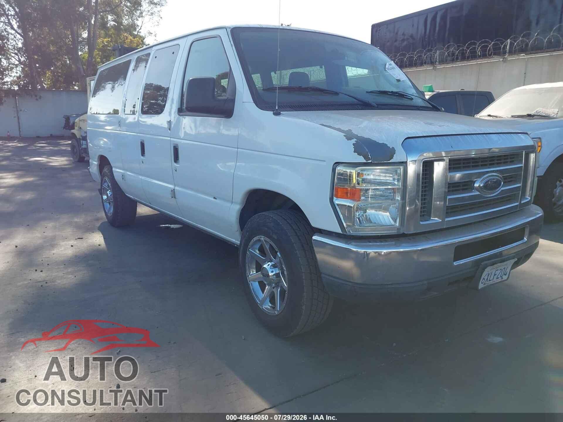 FORD E-150 2012 - 1FDNE1BW2CDB26271