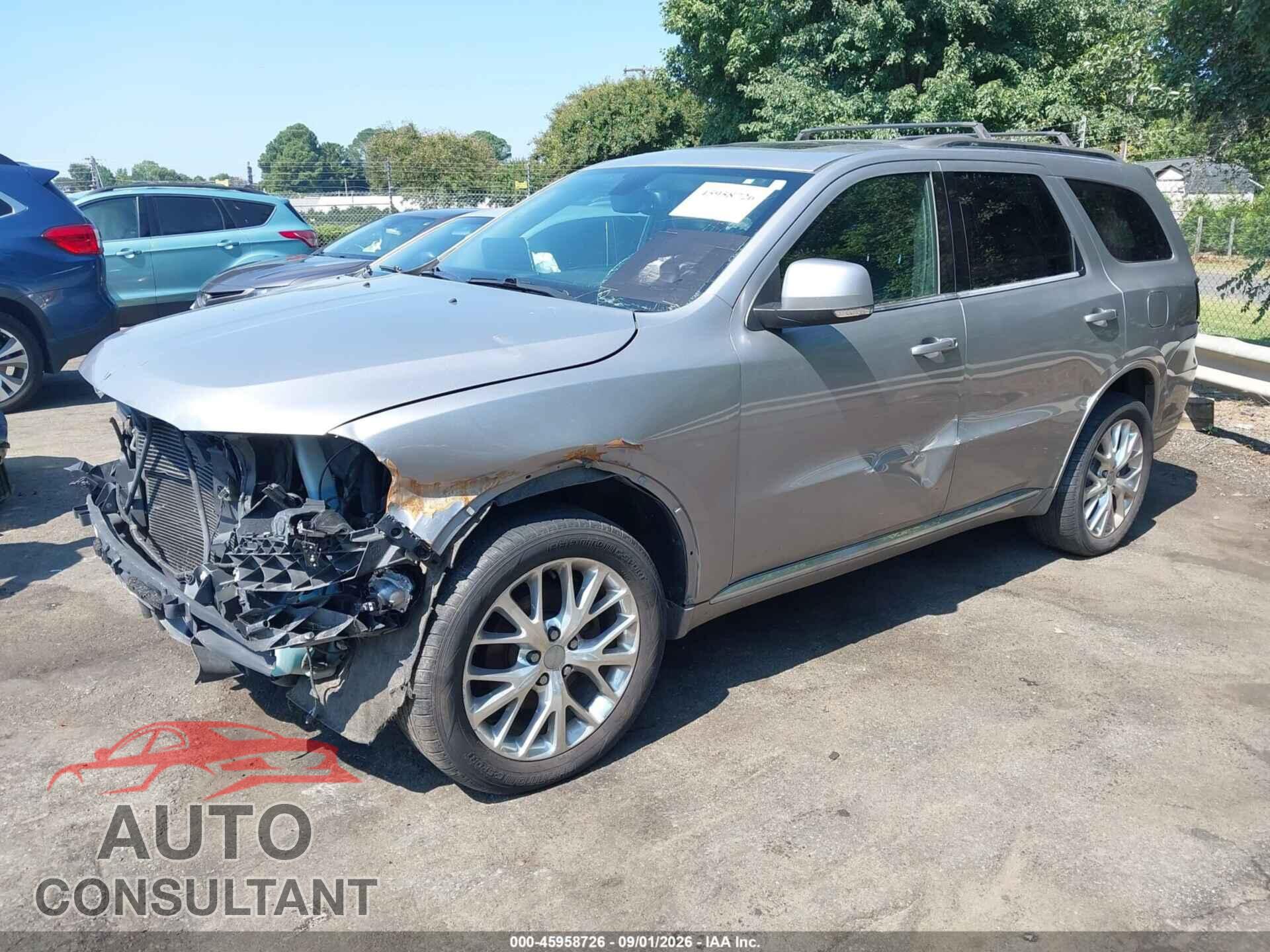 DODGE DURANGO 2016 - 1C4RDJDG3GC485980