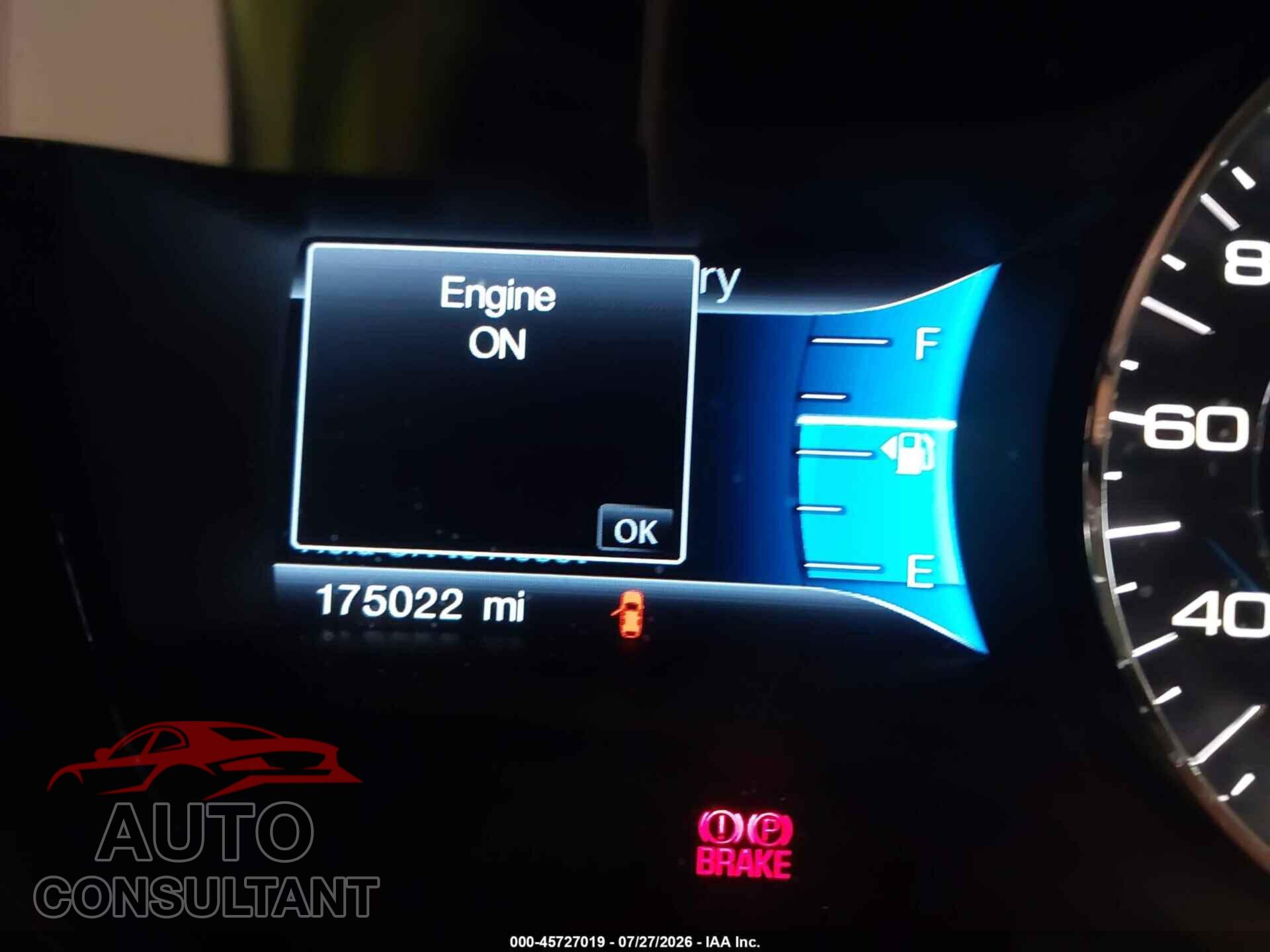 FORD EDGE 2014 - 2FMDK3KC9EBA08944