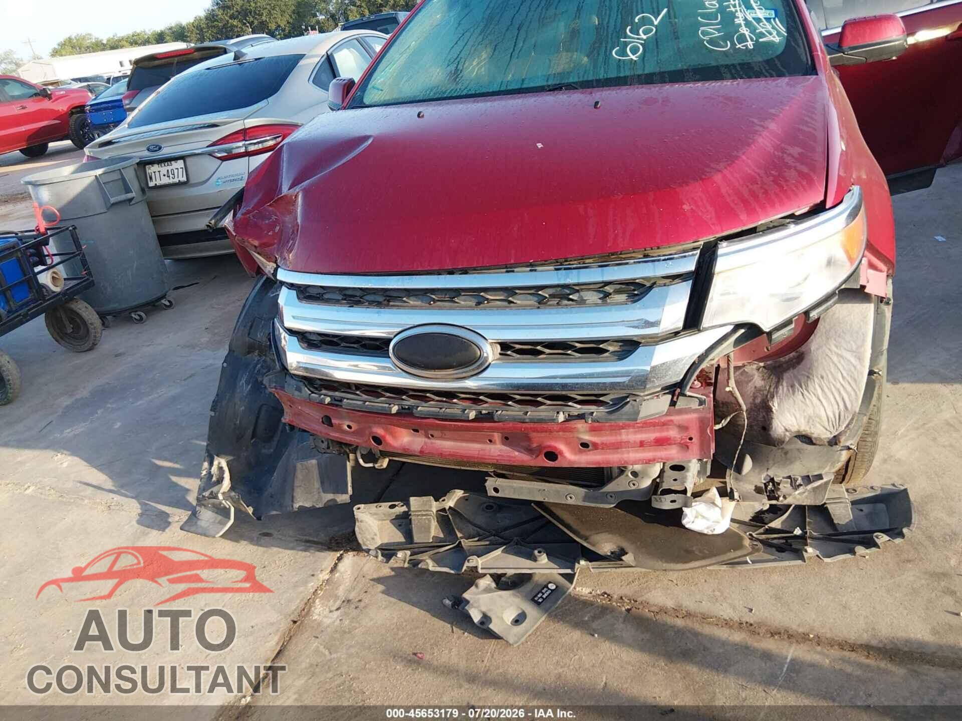 FORD EDGE 2013 - 2FMDK3KC6DBC96162