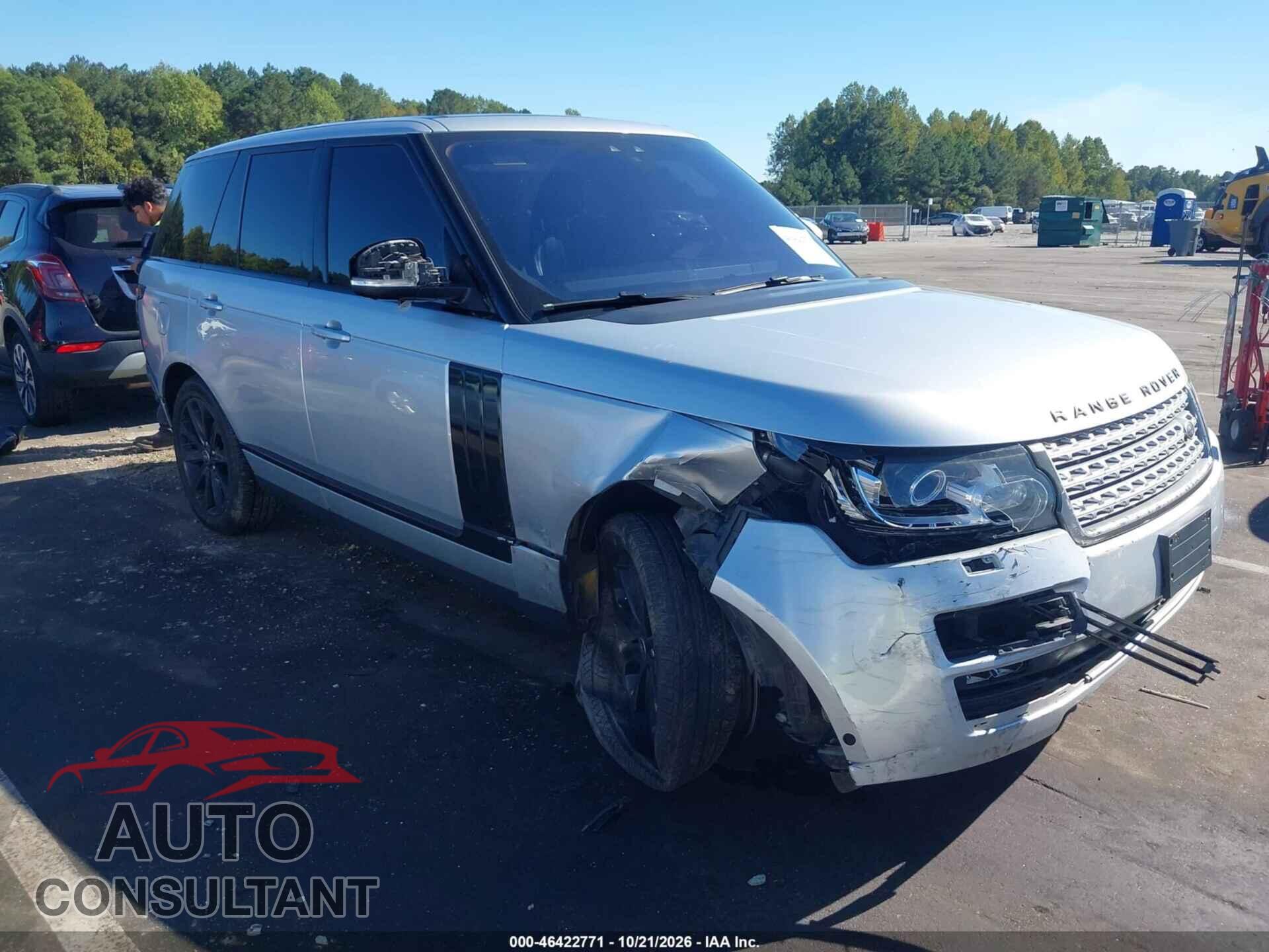 LAND ROVER RANGE ROVER 2017 - SALGS2FV9HA324439