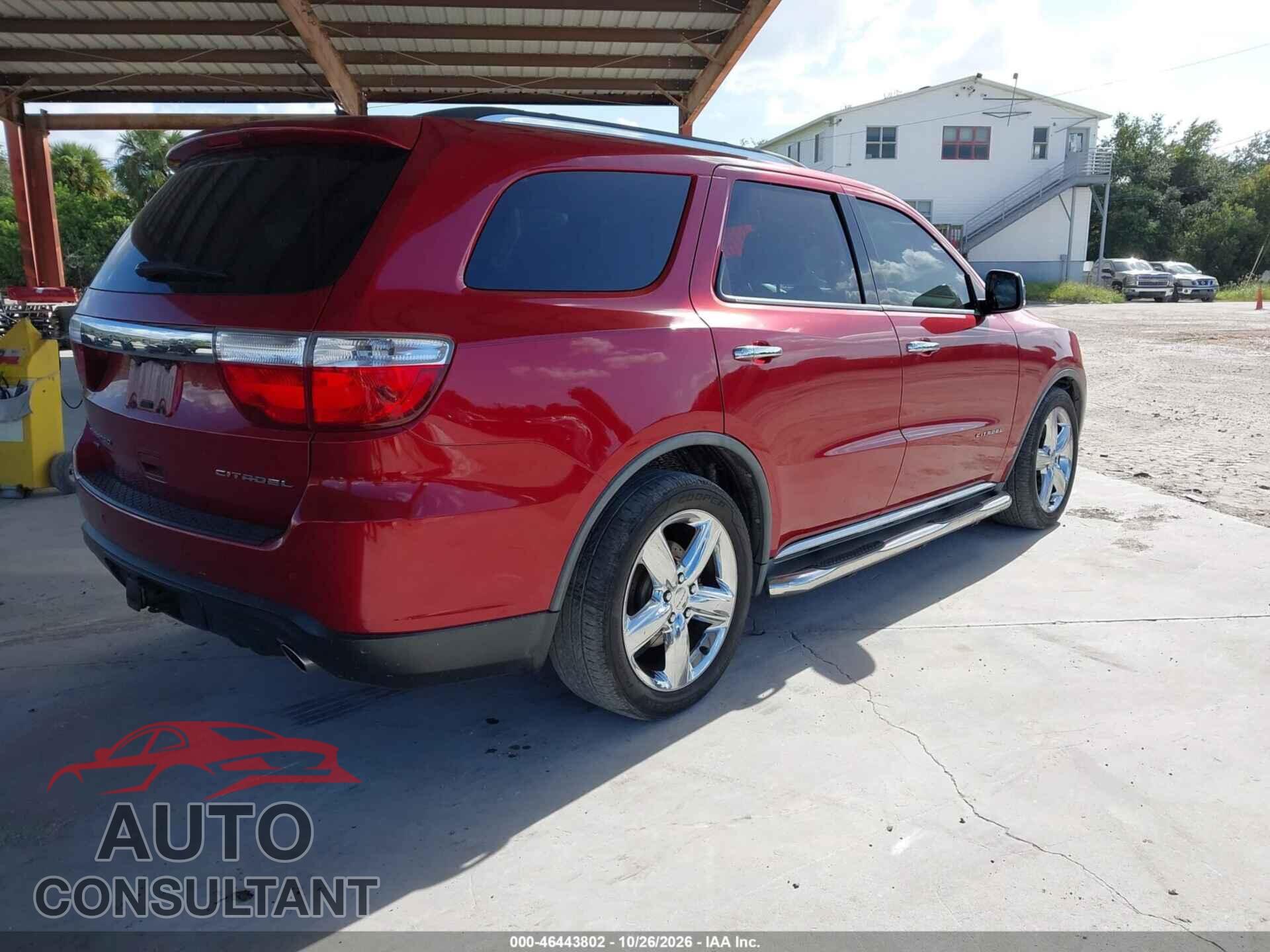 DODGE DURANGO 2011 - 1D4SE5GT2BC689017