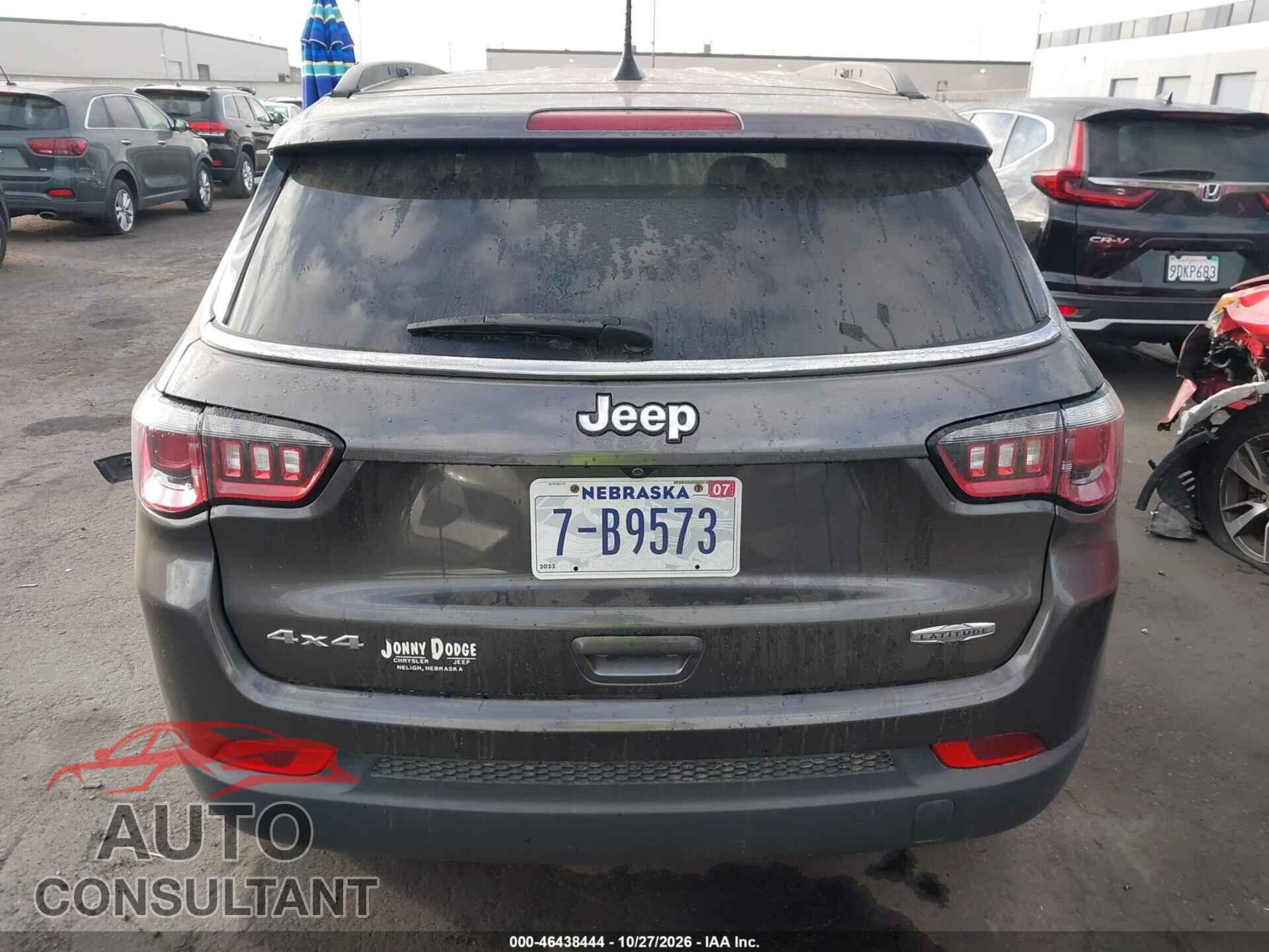 JEEP COMPASS 2019 - 3C4NJDBB9KT672704