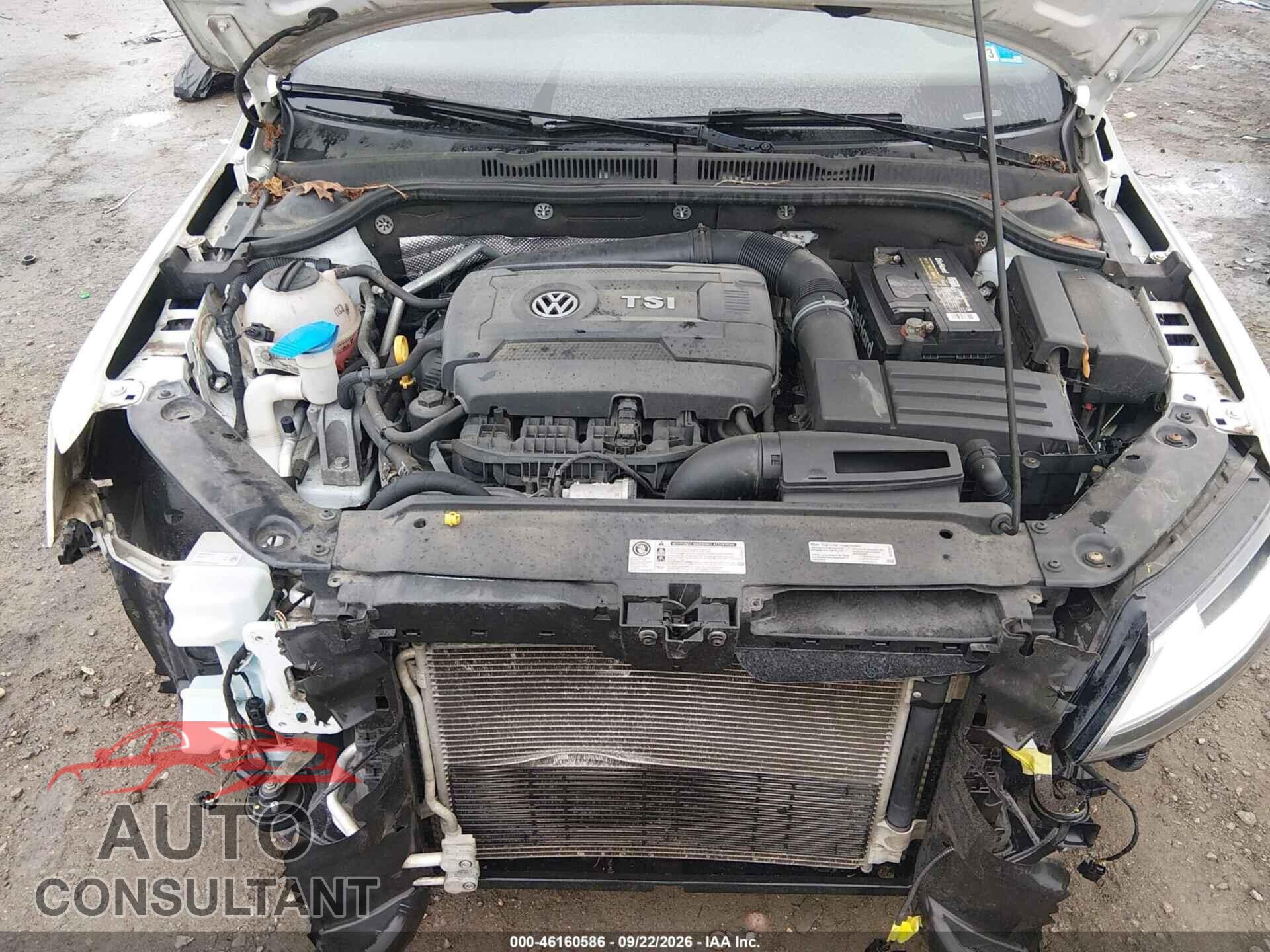VOLKSWAGEN JETTA 2017 - 3VW5T7AJ2HM399822