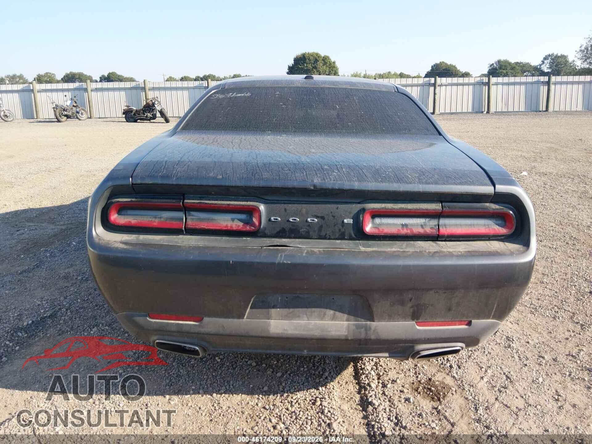 DODGE CHALLENGER 2016 - 2C3CDZAG8GH100763