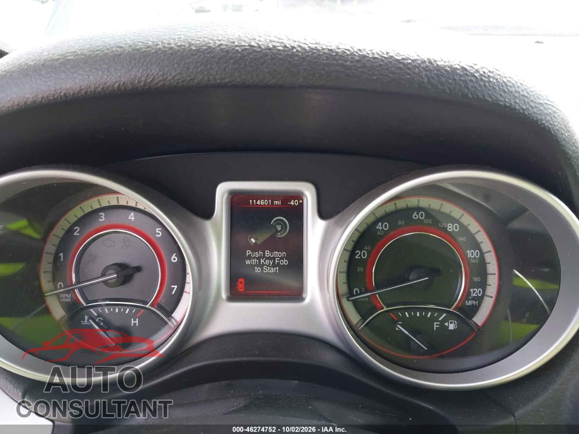 DODGE JOURNEY 2017 - 3C4PDCAB1HT609701
