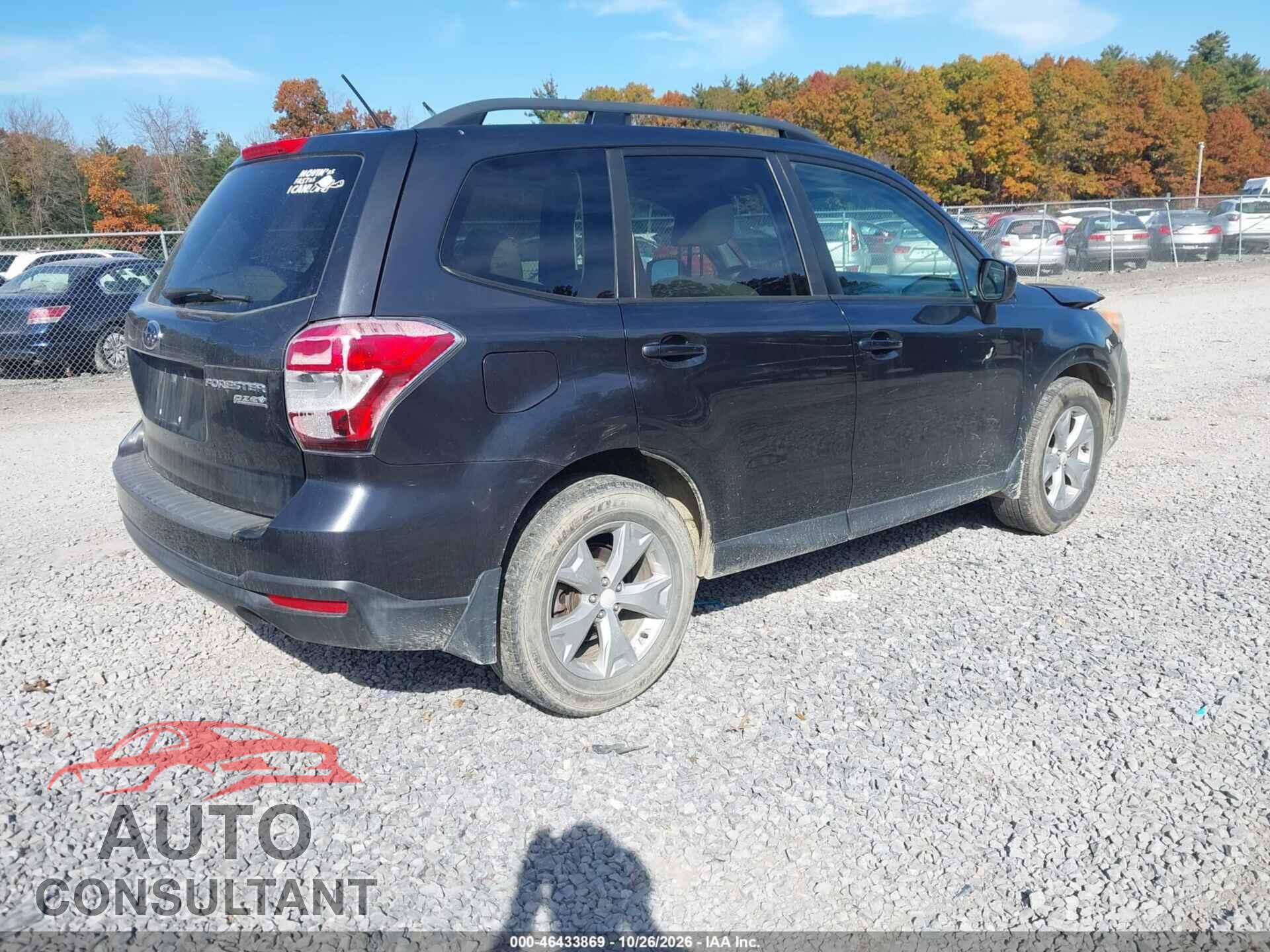 SUBARU FORESTER 2015 - JF2SJADC4FH439715
