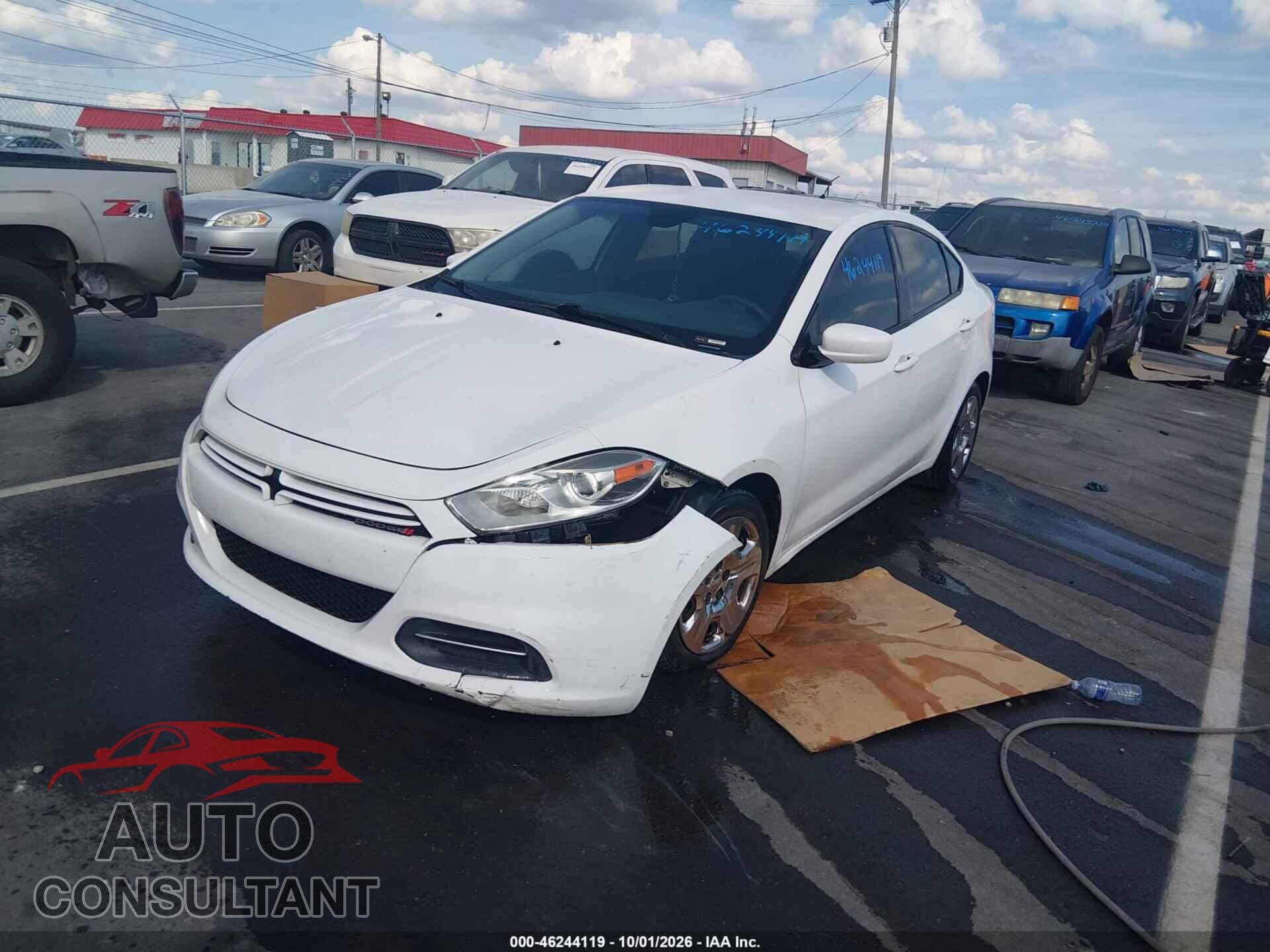 DODGE DART 2016 - 1C3CDFAA8GD506744