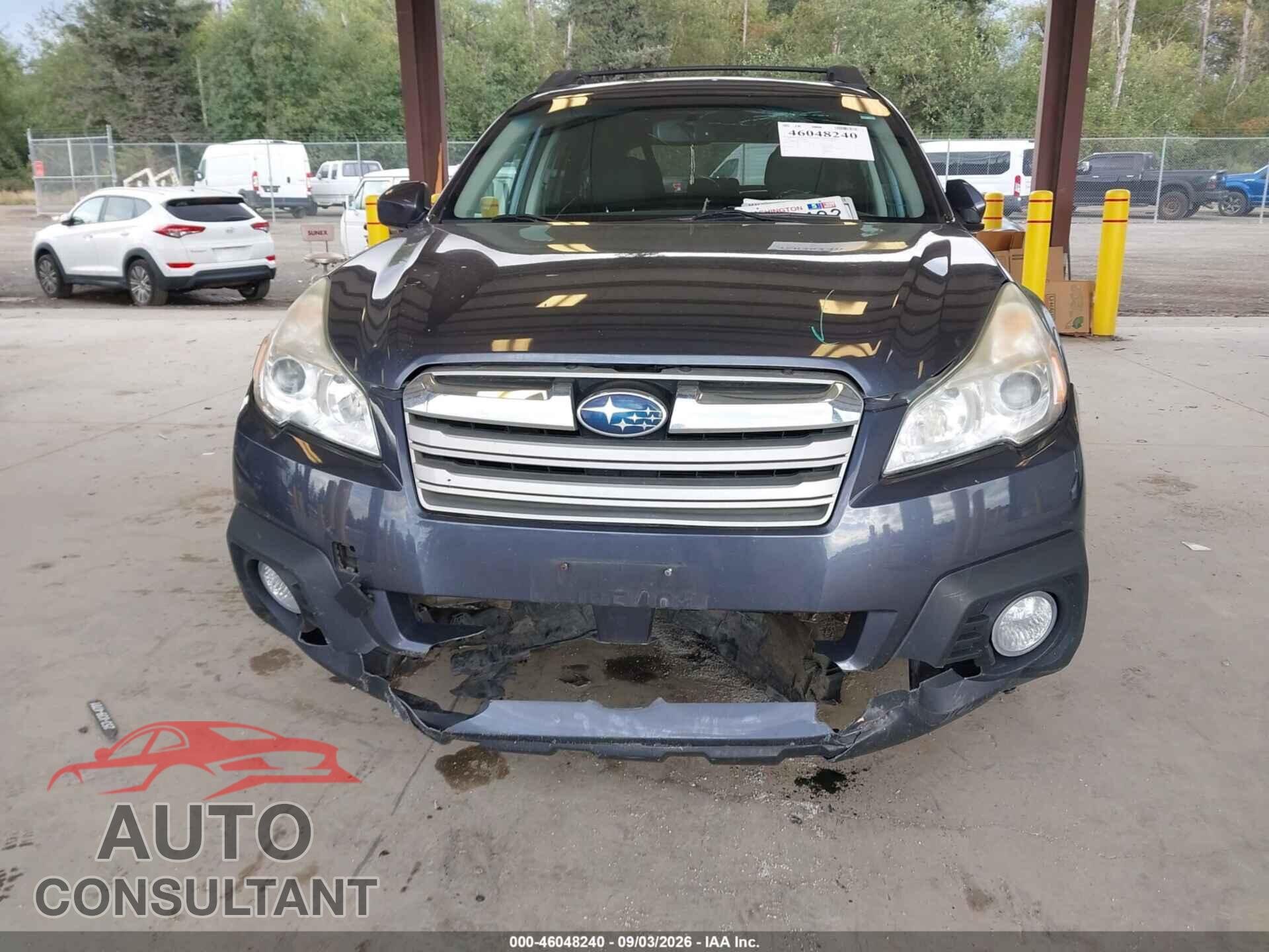 SUBARU OUTBACK 2014 - 4S4BRBDC4E3293563