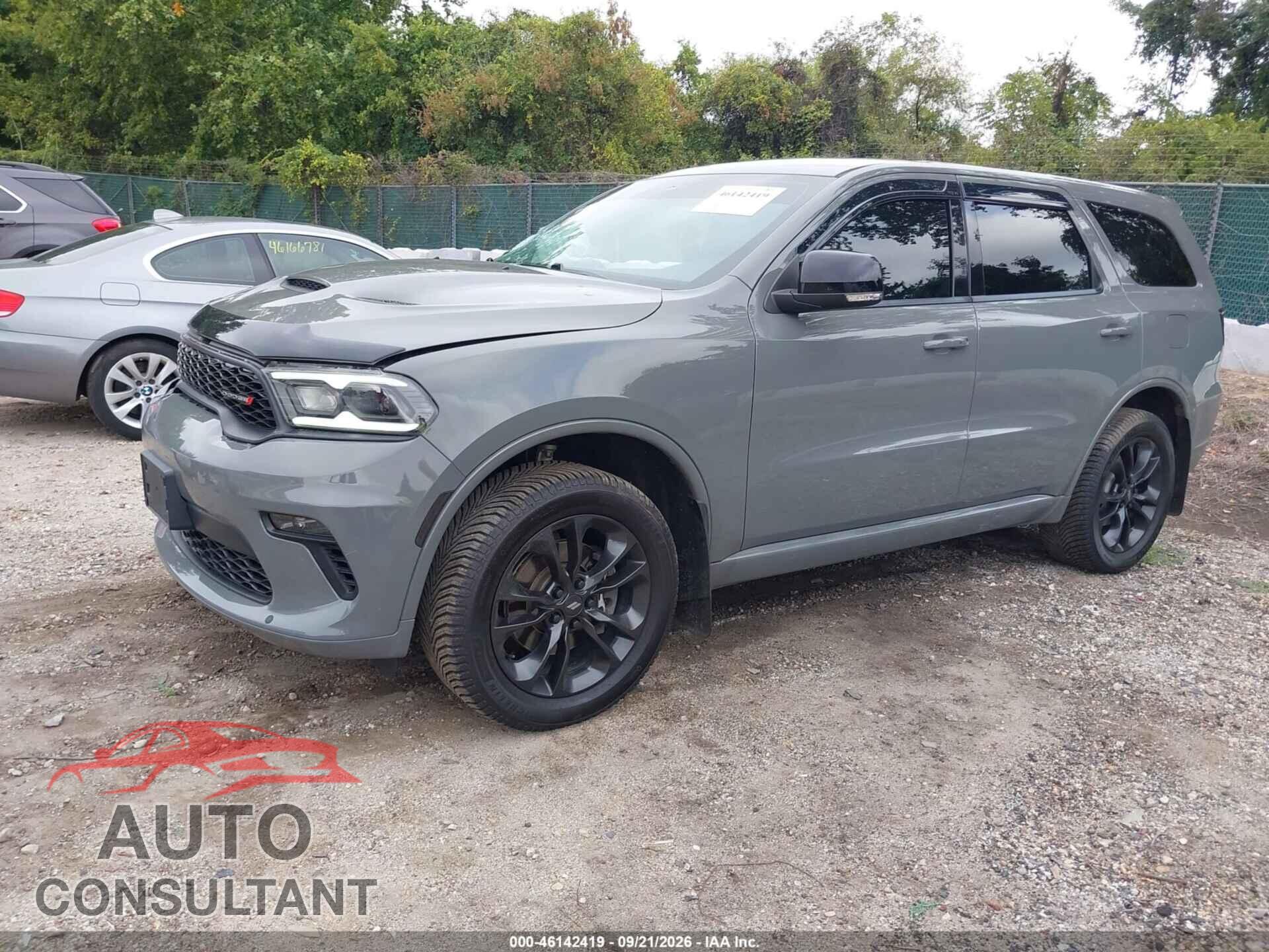 DODGE DURANGO 2021 - 1C4RDJDGXMC627396
