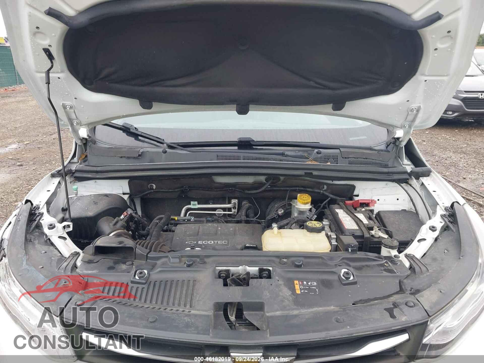 CHEVROLET TRAX 2017 - 3GNCJLSB3HL268430