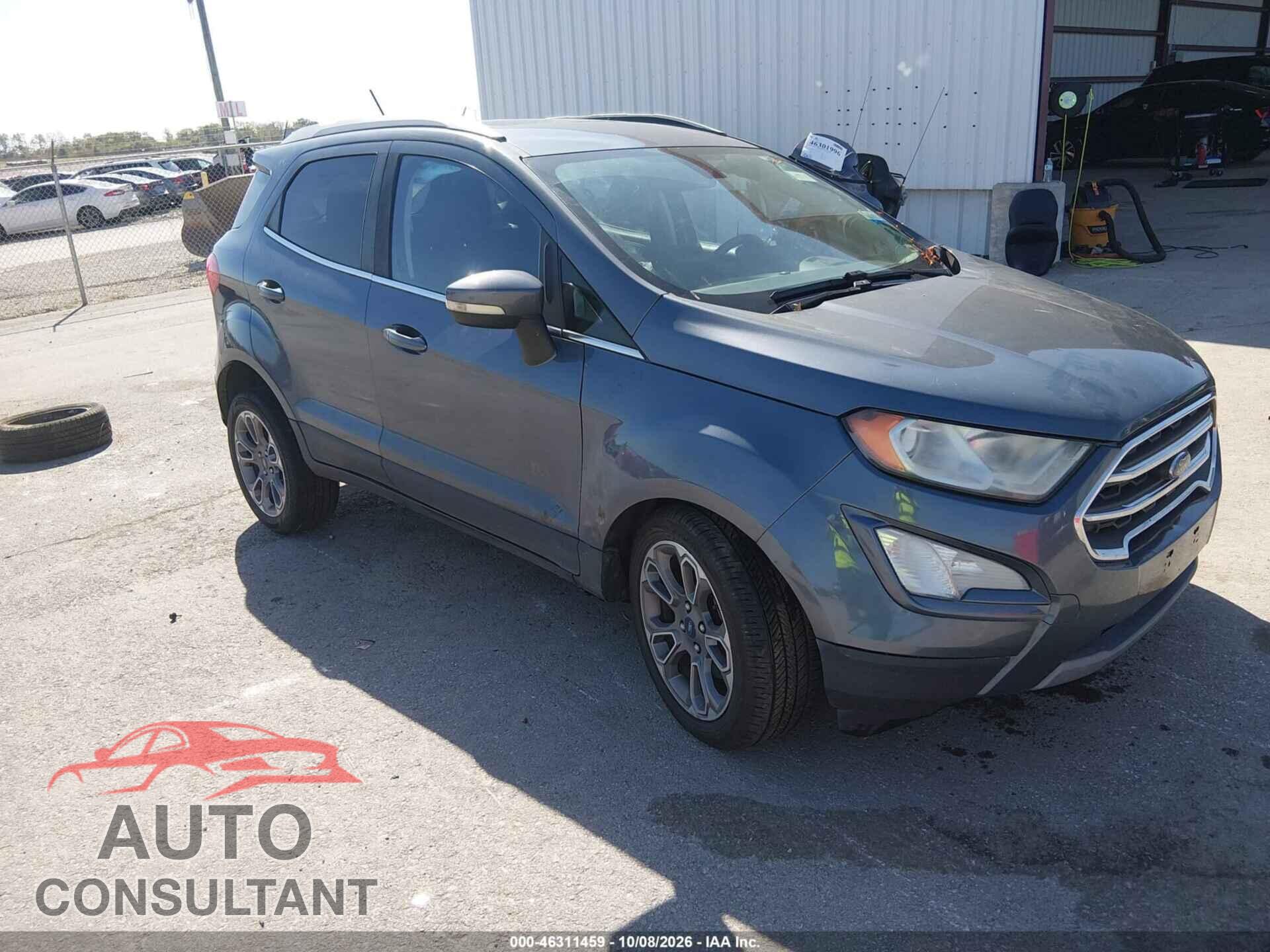 FORD ECOSPORT 2020 - MAJ6S3KL4LC327247