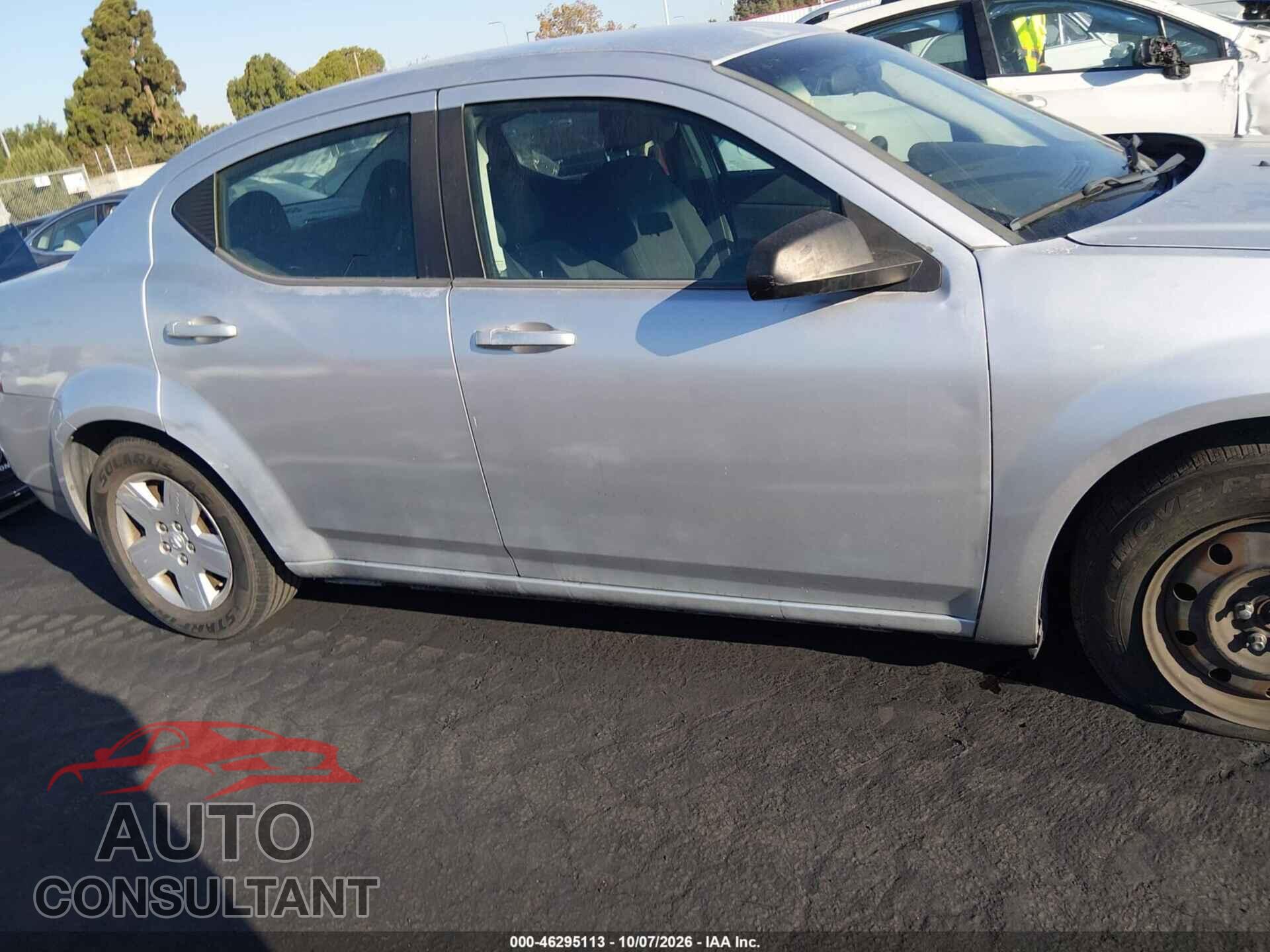 DODGE AVENGER 2010 - 1B3CC4FB5AN203721
