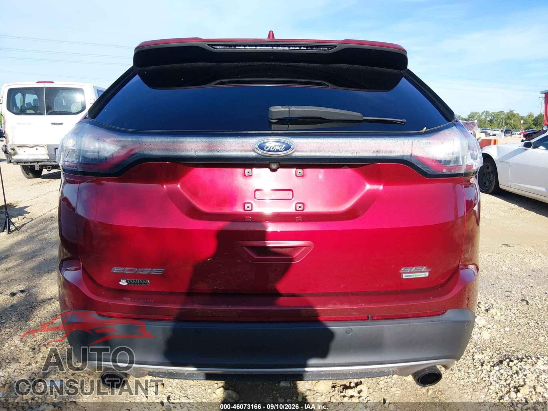 FORD EDGE 2015 - 2FMTK3J90FBB30191