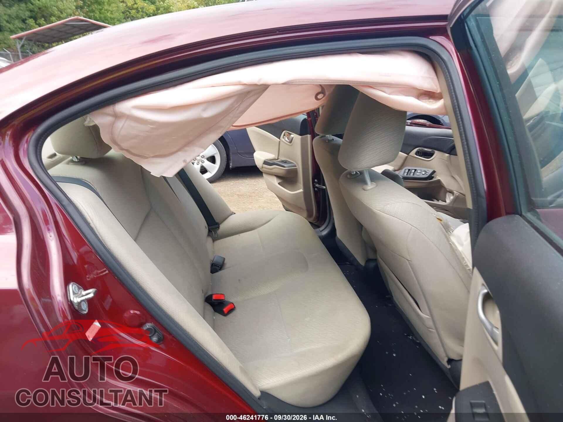HONDA CIVIC 2013 - 2HGFB2F56DH525795