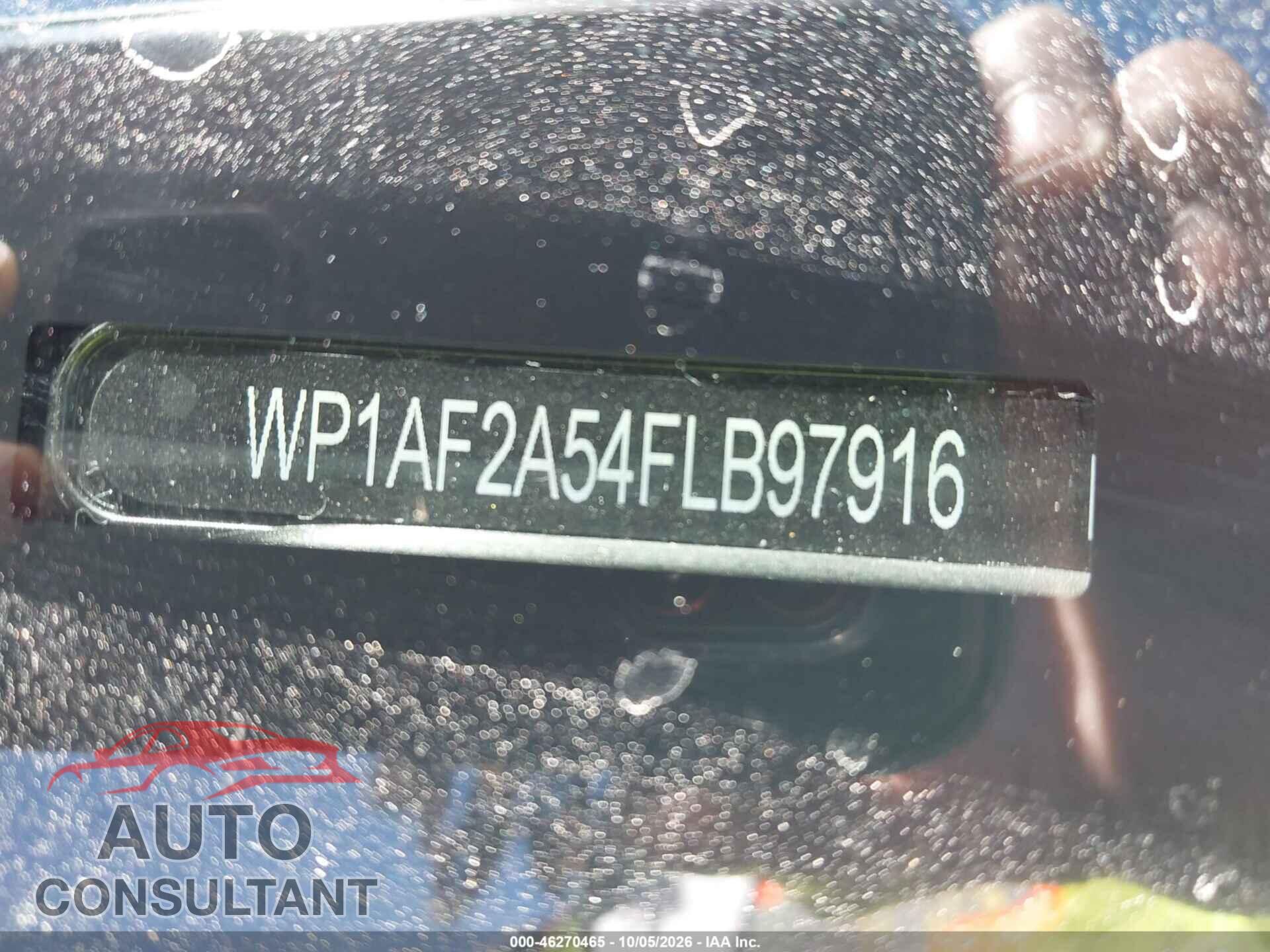 PORSCHE MACAN 2015 - WP1AF2A54FLB97916