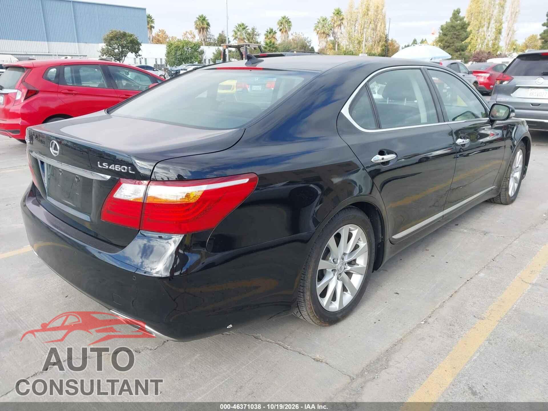 LEXUS LS 460 2010 - JTHGL5EF7A5041549