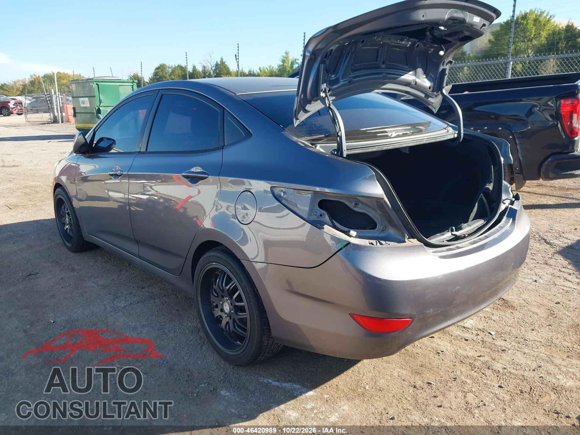 HYUNDAI ACCENT 2014 - KMHCT4AE5EU591265