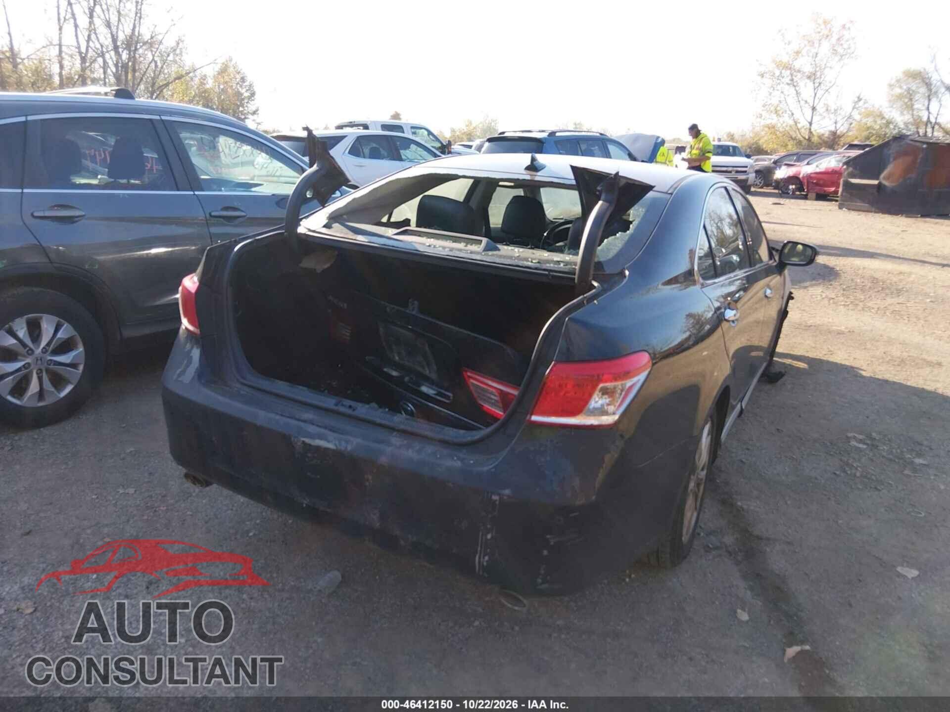 LEXUS ES 350 2012 - JTHBK1EG6C2511430