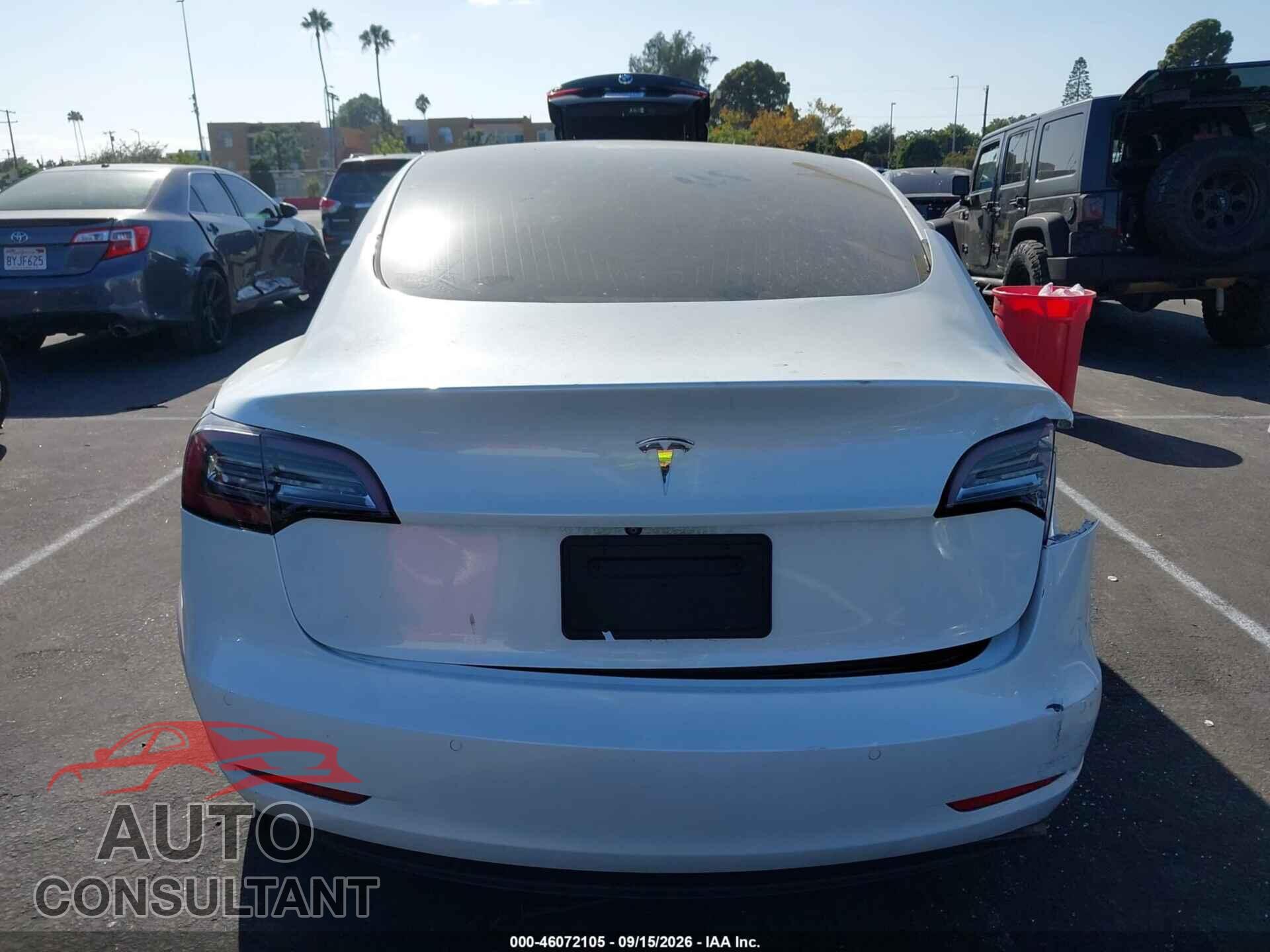 TESLA MODEL 3 2020 - 5YJ3E1EA5LF744754
