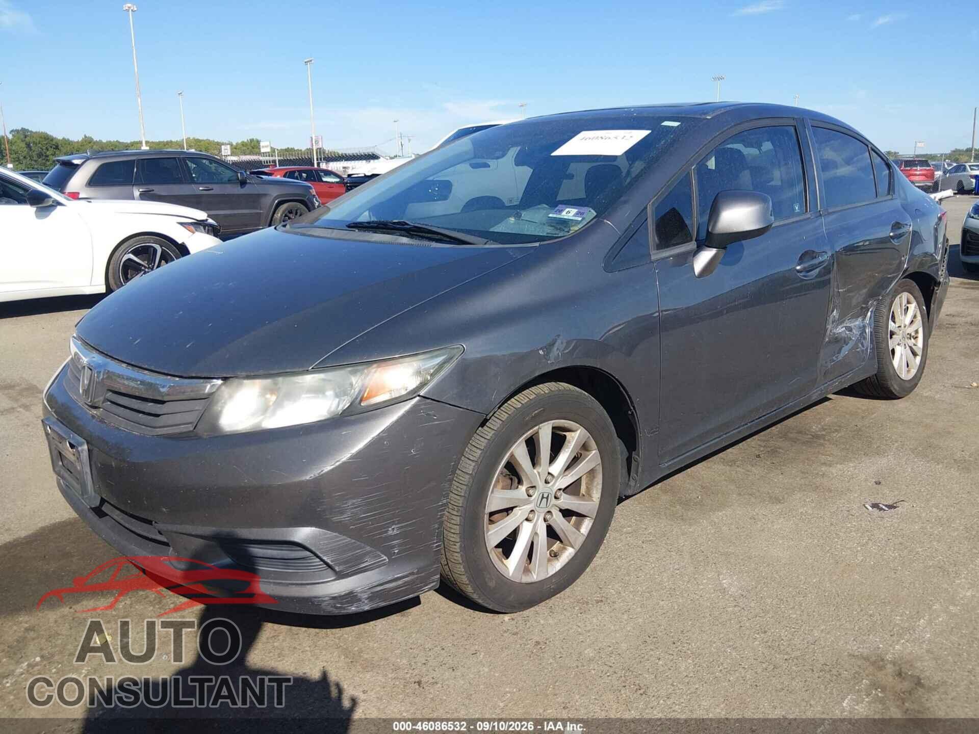 HONDA CIVIC 2012 - 2HGFB2F93C8501682