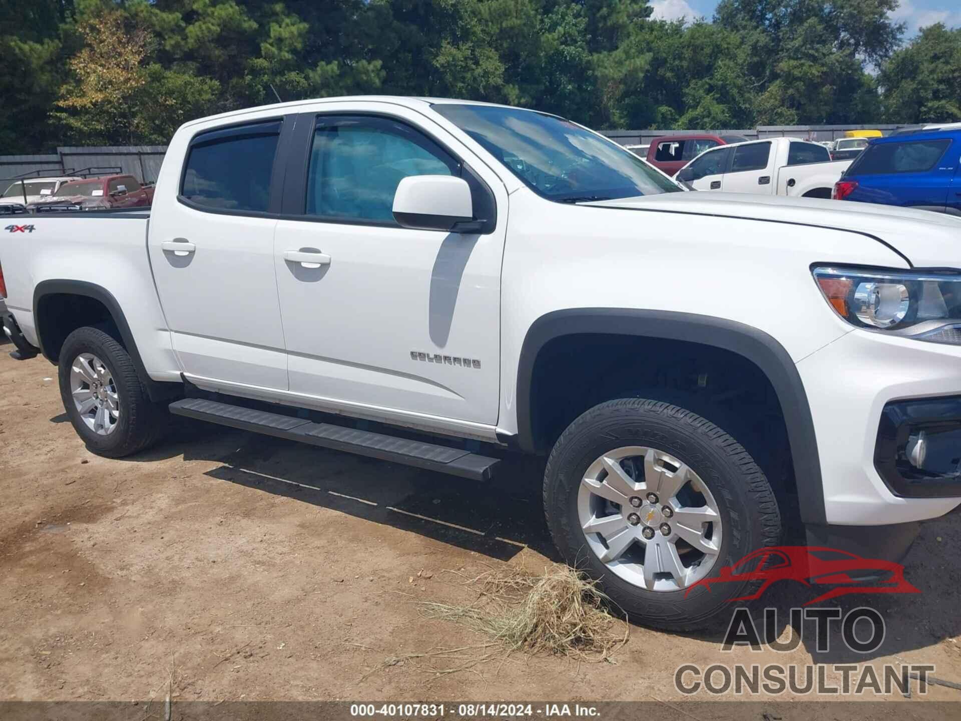 CHEVROLET COLORADO 2022 - 1GCGTCEN0N1296022