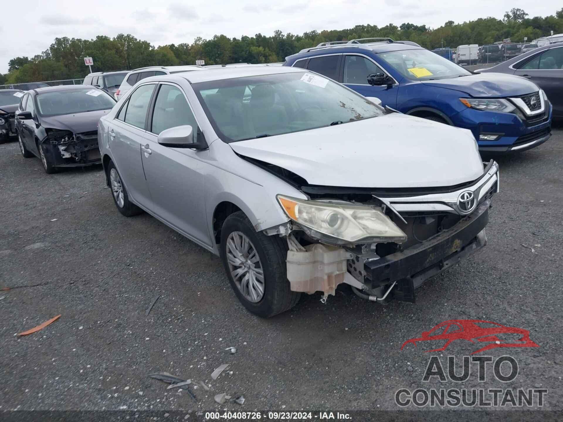 TOYOTA CAMRY 2012 - 4T1BF1FKXCU049754