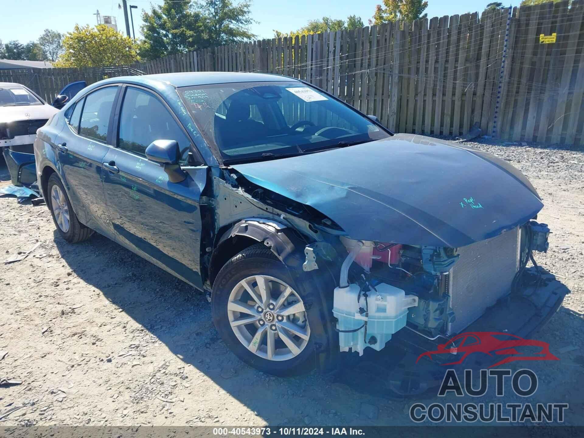 TOYOTA CAMRY 2025 - 4T1DAACK7SU010663