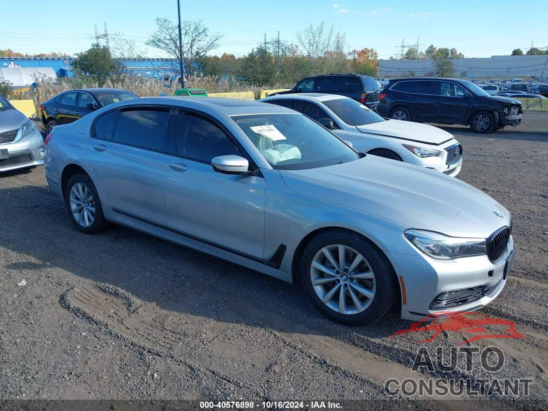 BMW 740I 2016 - WBA7E2C56GG546934