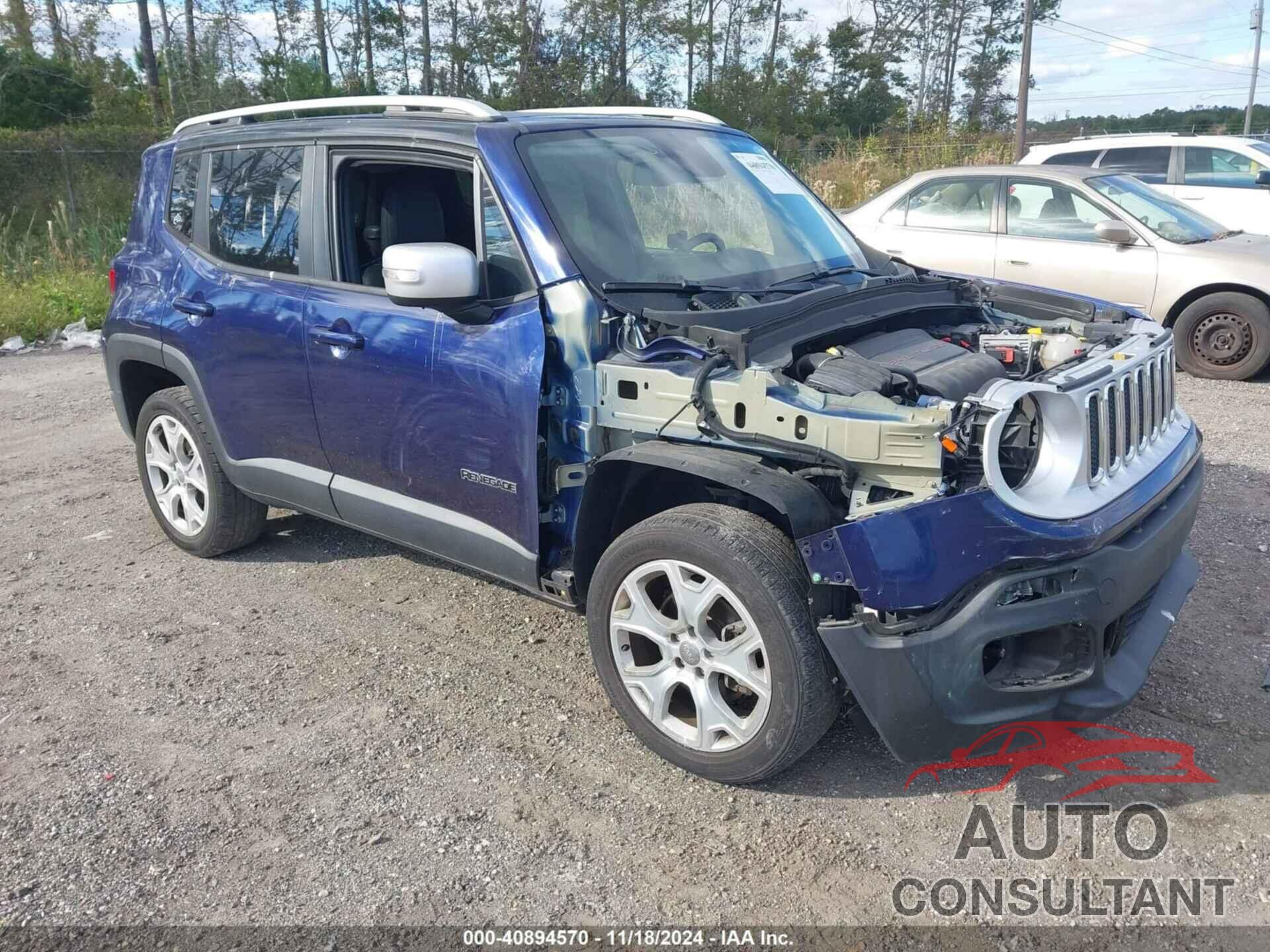 JEEP RENEGADE 2016 - ZACCJBDT2GPE13441